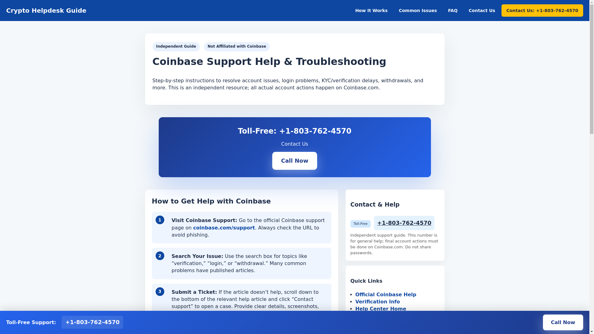 website screenshot of https://mycoinbase.pages.dev/