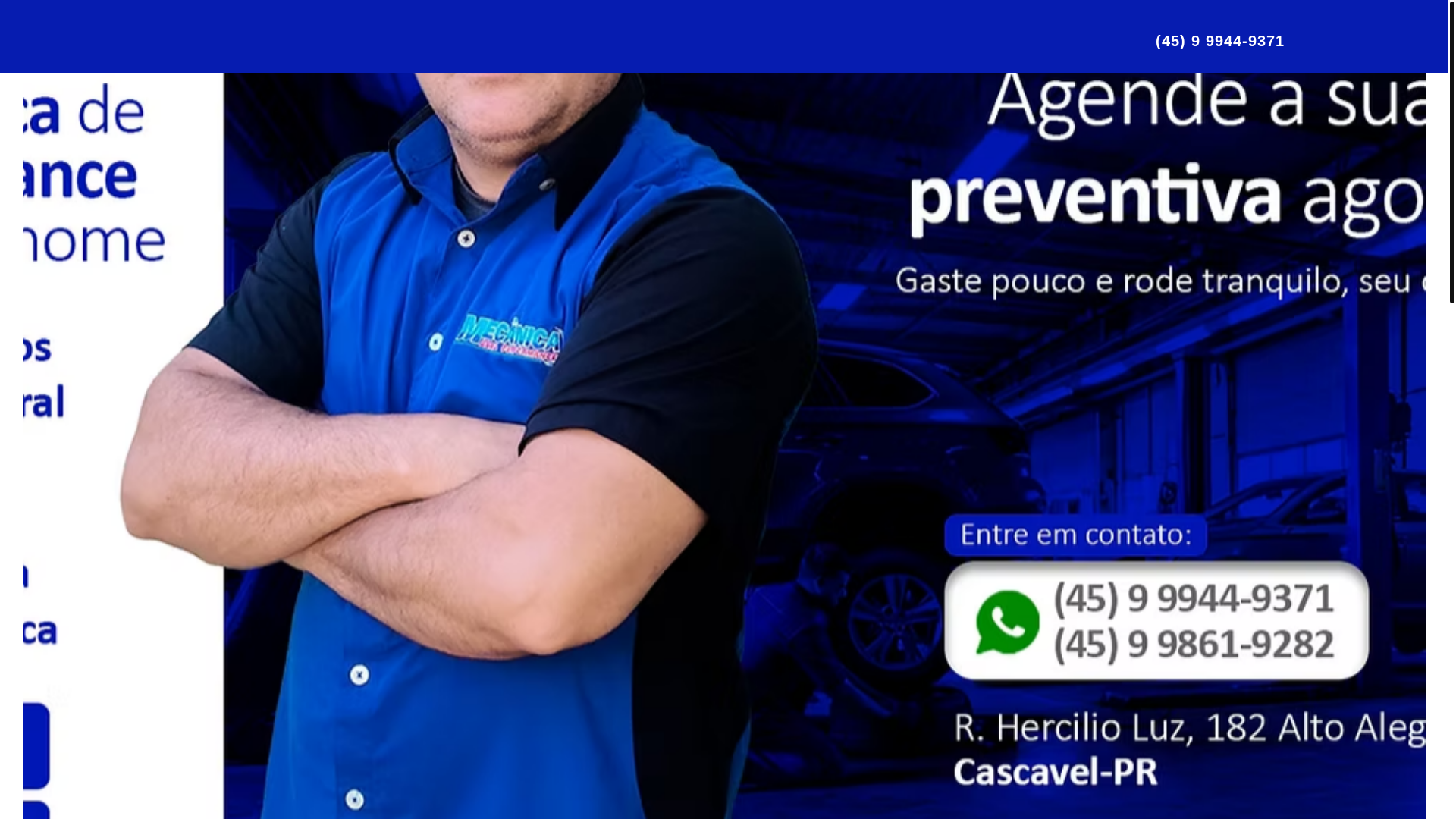 website screenshot of https://mecanicaaltaperformance.com/