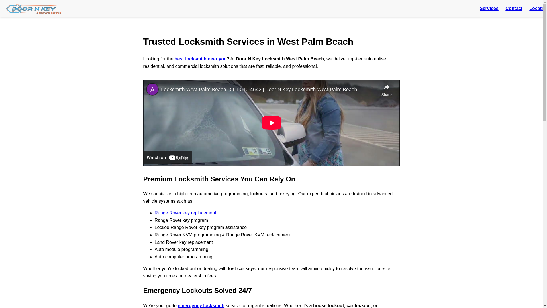 website screenshot of https://trustedlocksmithservicesinwestpalmbeach.pages.dev/