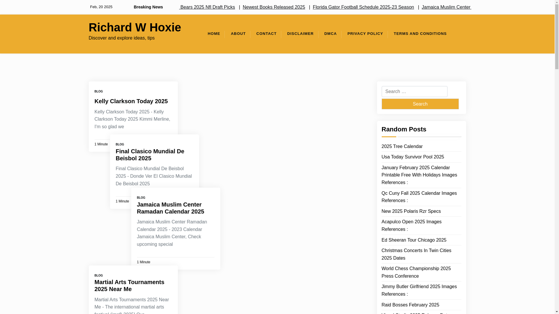 website screenshot of https://richardwhoxief.pages.dev/