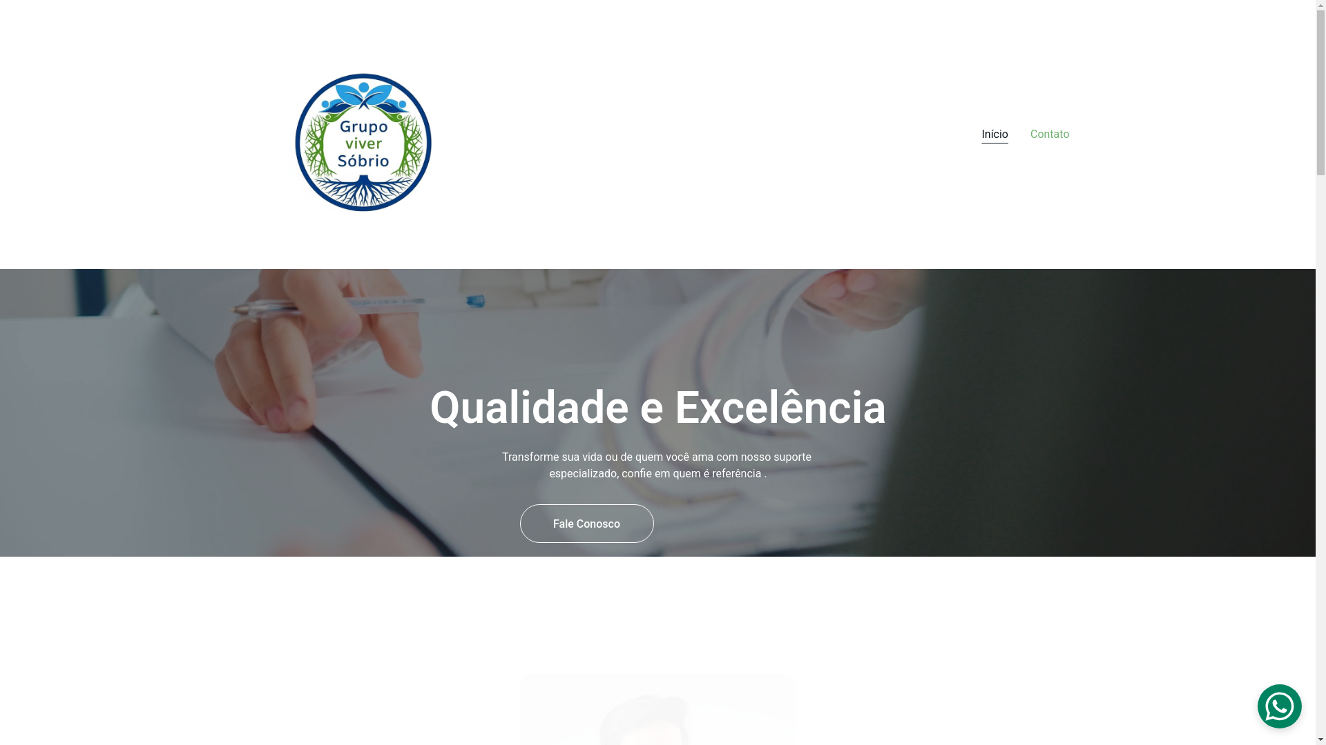 website screenshot of https://plantaoviversobrio.com.br/