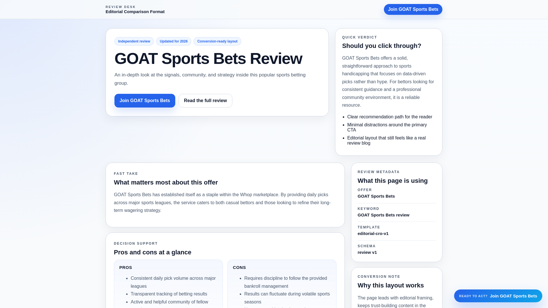 website screenshot of https://goat-sports-bets-review-8vt87z.pages.dev/