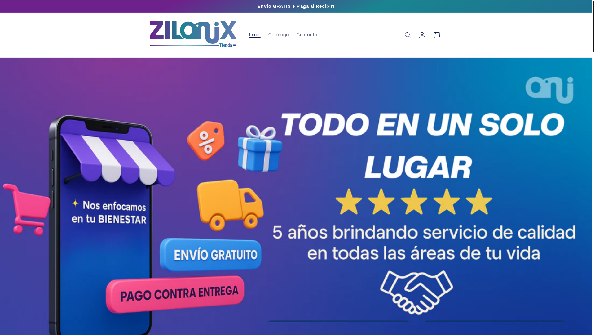 website screenshot of https://zilonixguatemala.com/
