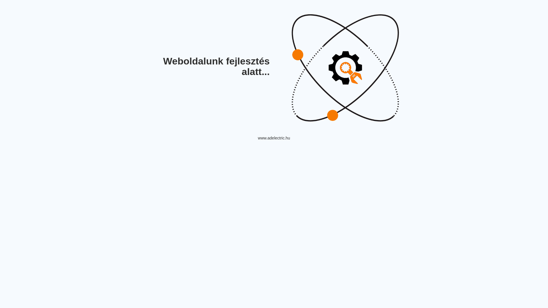 website screenshot of https://adelectric.hu