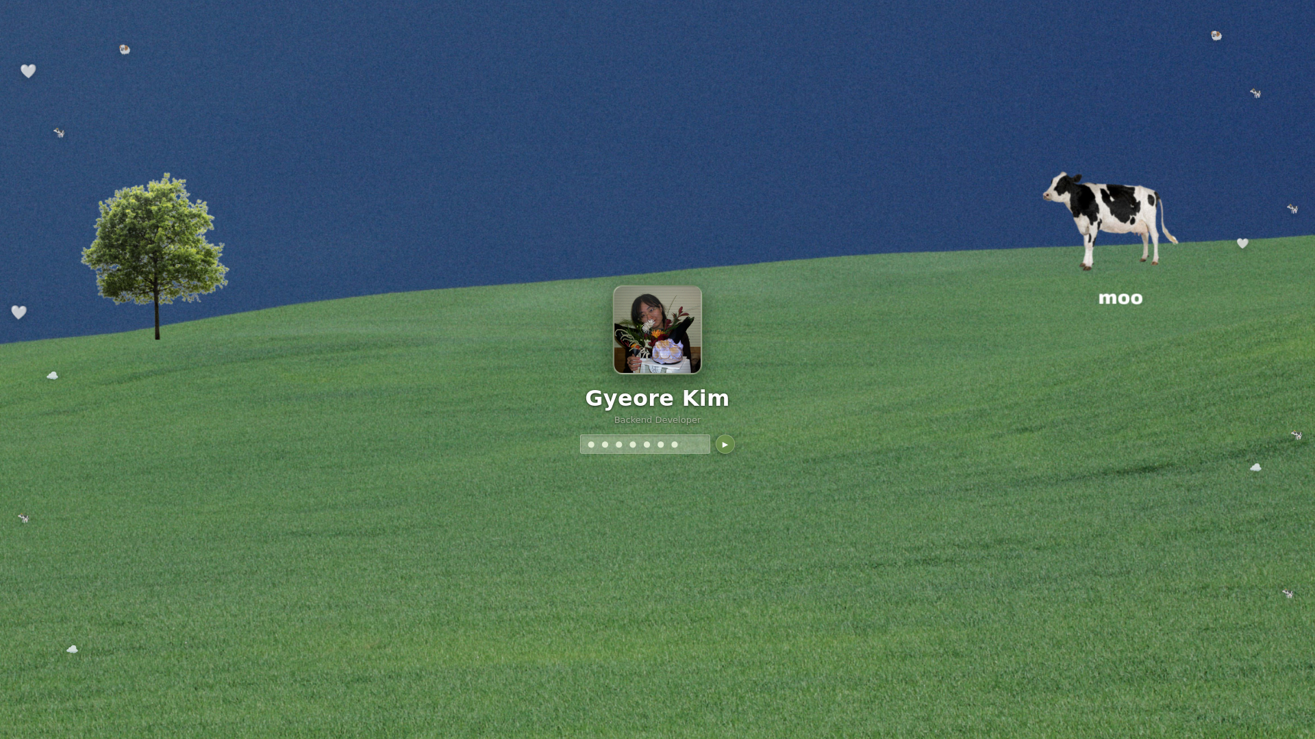 website screenshot of https://gyesswhat.dev