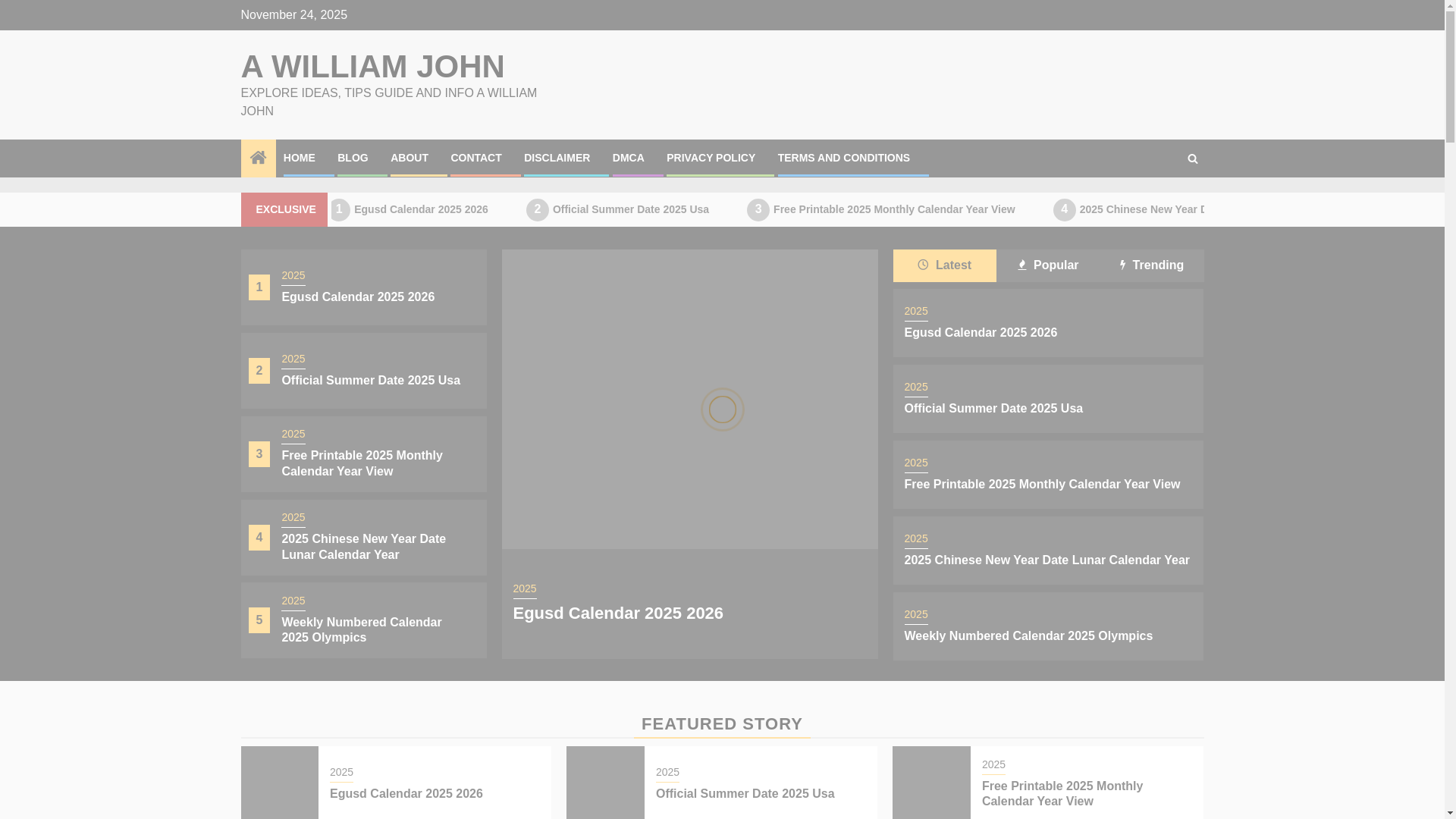 website screenshot of https://awilliamjohn.pages.dev/