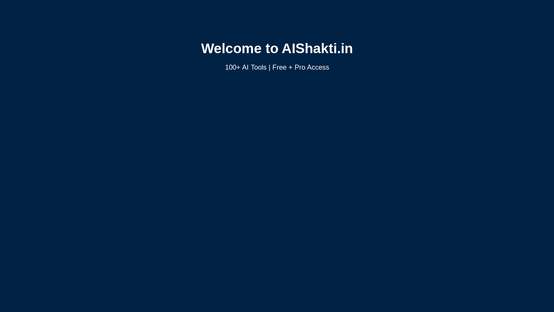 website screenshot of https://aishakti.in/