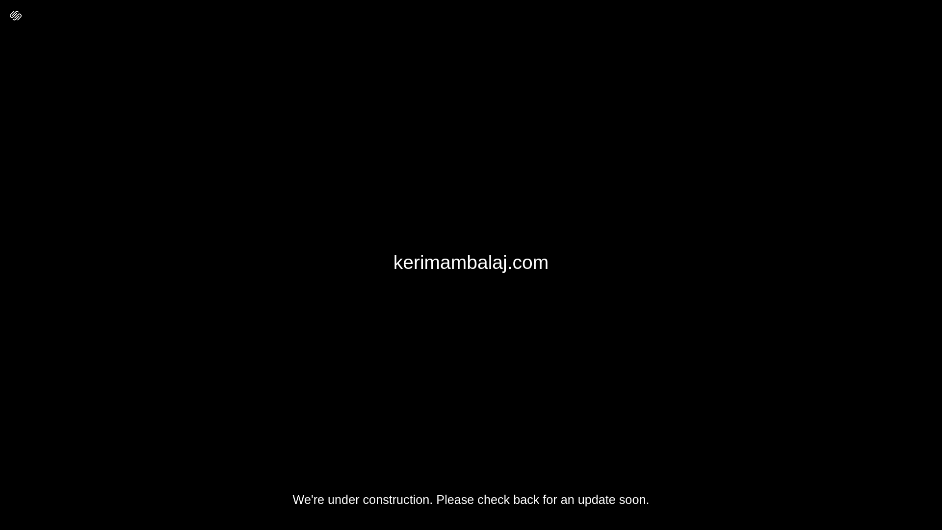 website screenshot of https://kerimambalaj.com/