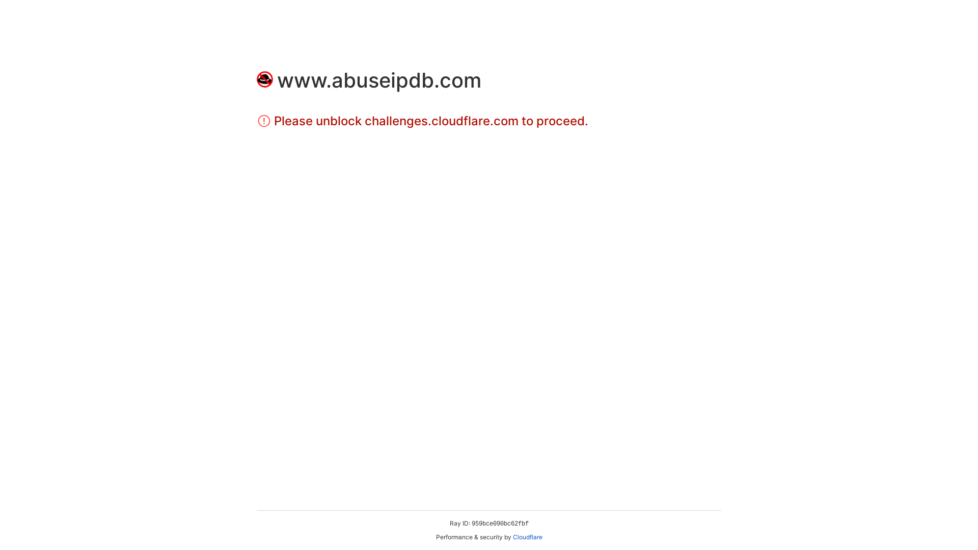 website screenshot of https://abuseipdb.com