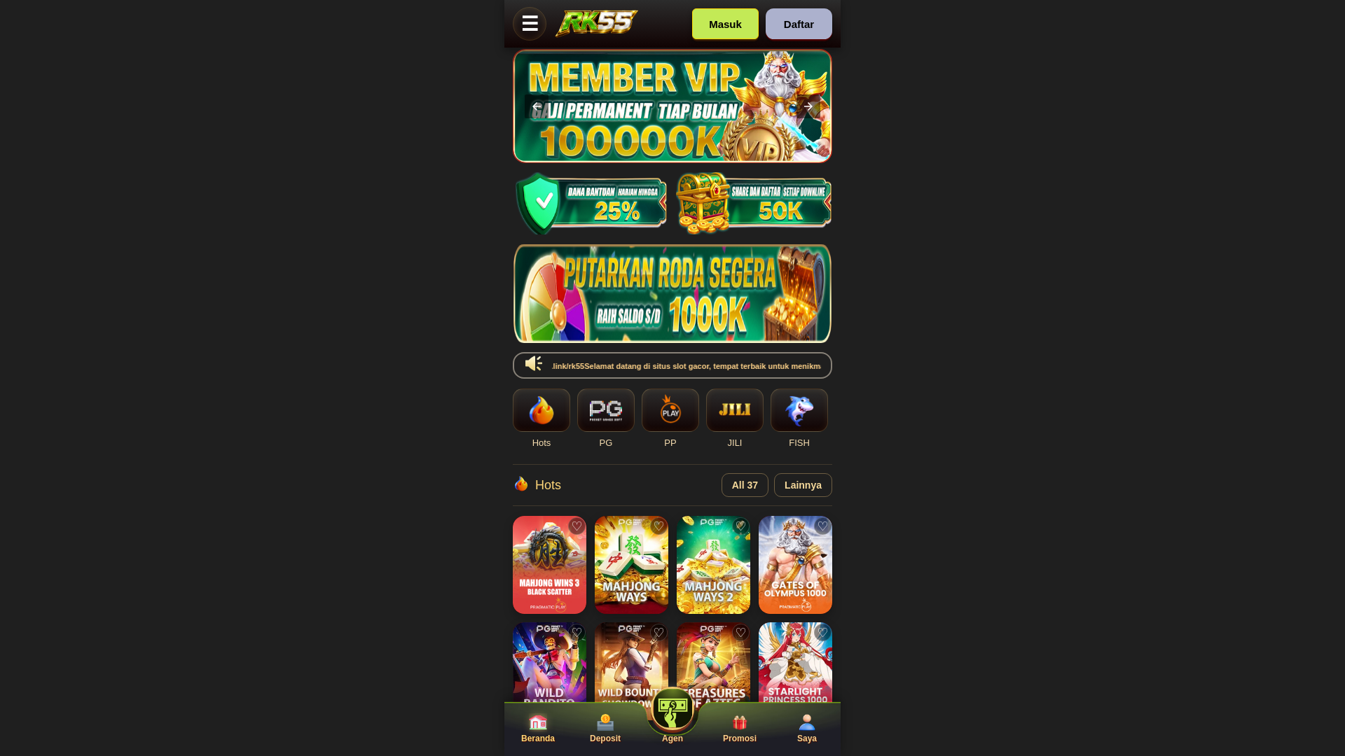 website screenshot of https://rk55-aplikasi.pages.dev/