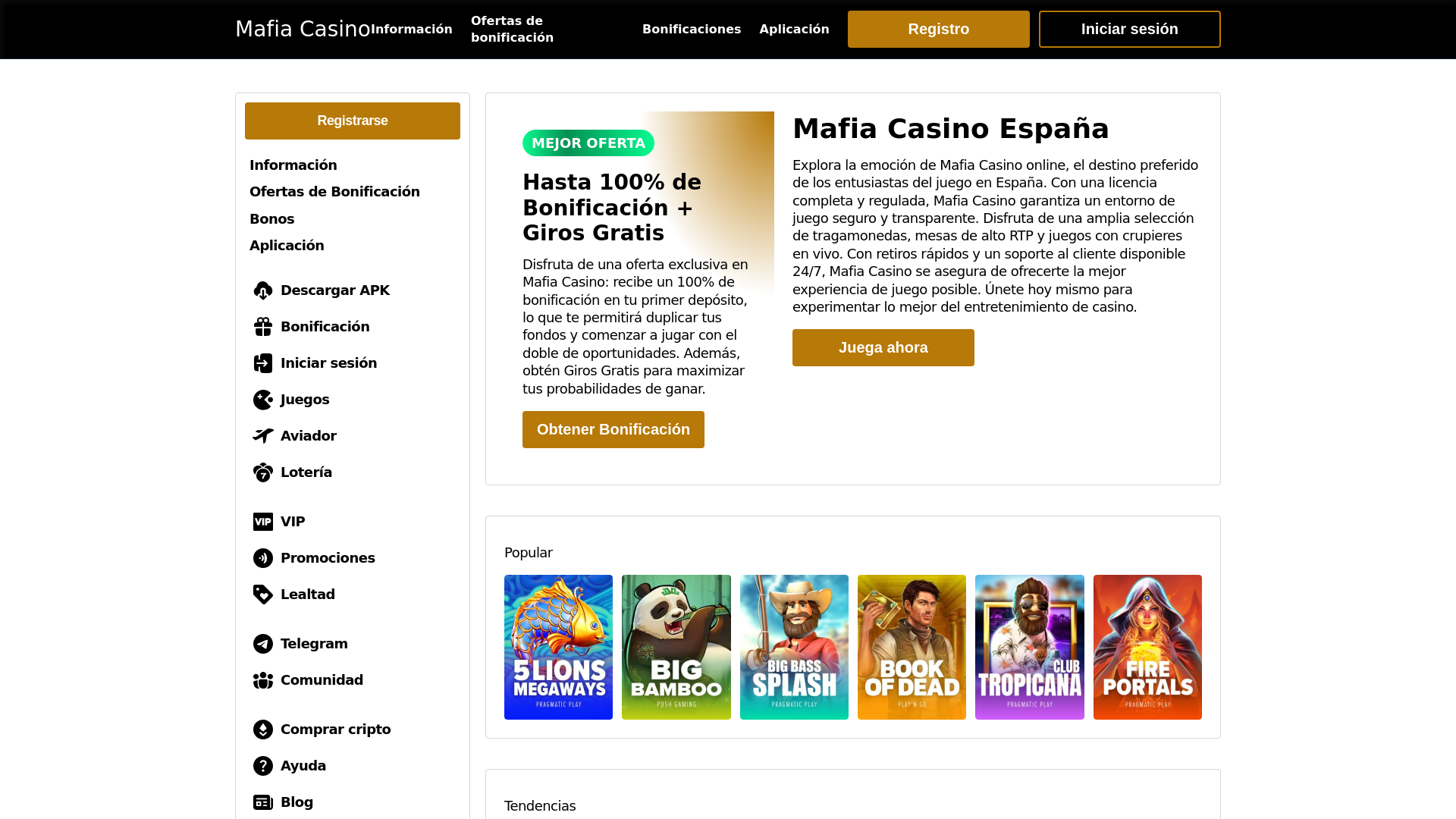website screenshot of https://mafia-casino-espana-com.pages.dev/