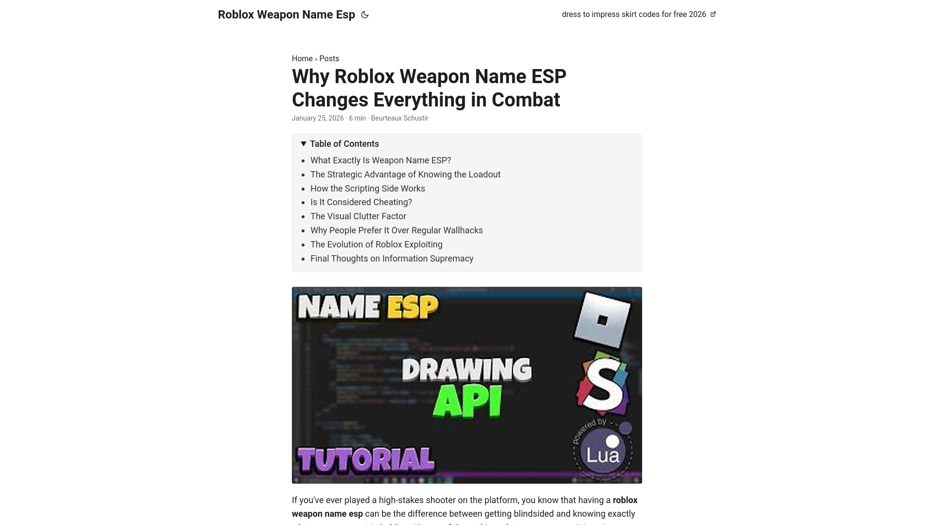 website screenshot of https://roblox-weapon-name-esp.pages.dev/