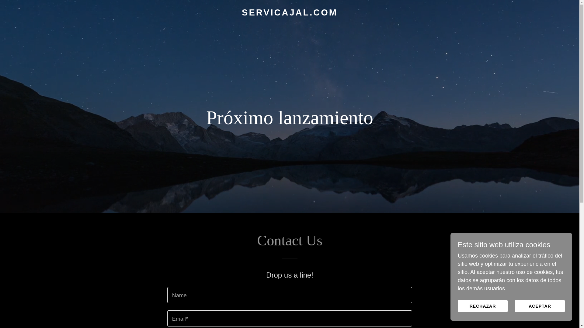 website screenshot of https://servicajal.com/