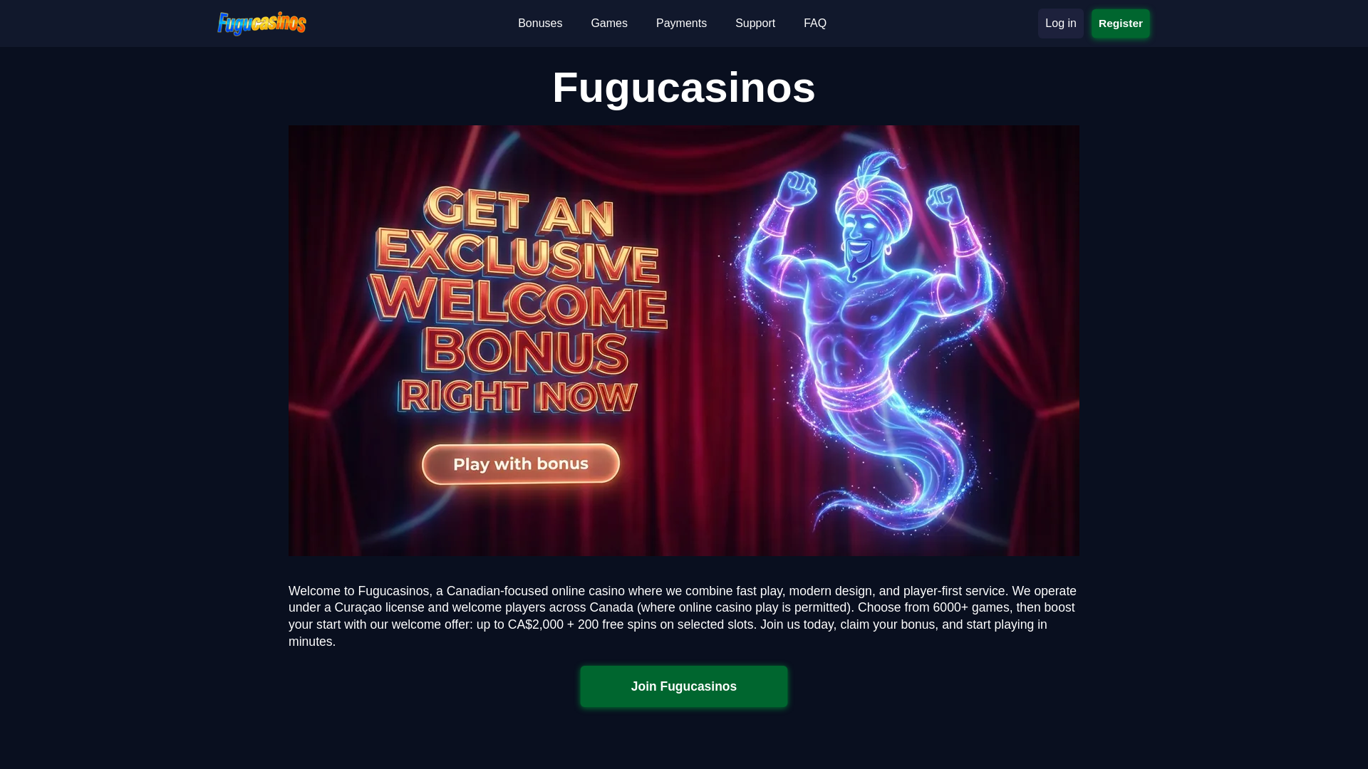 website screenshot of https://fugucasinos-ca-45684.pages.dev/