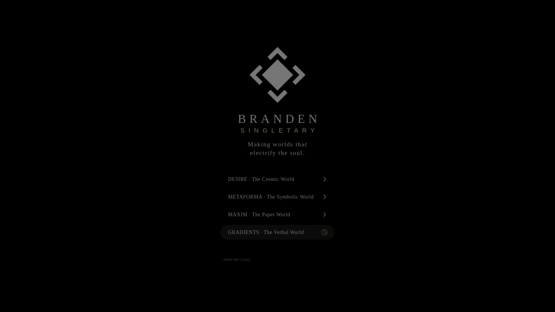website screenshot of https://nexumorphic.carrd.co/