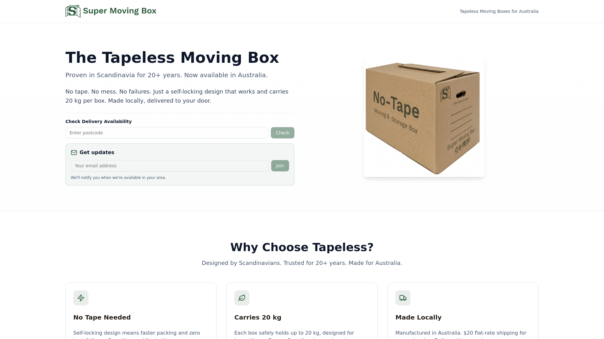website screenshot of https://supermovingbox.pages.dev/