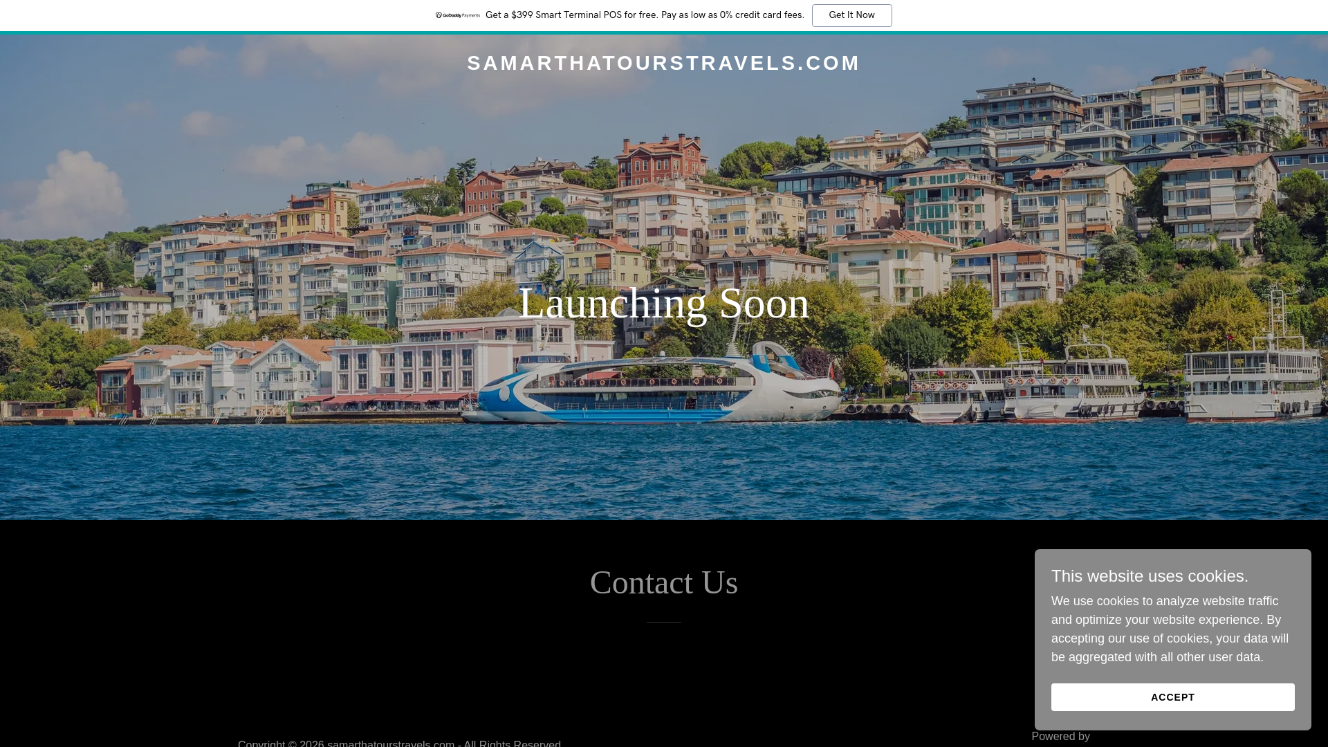 website screenshot of https://samarthatourstravels.com