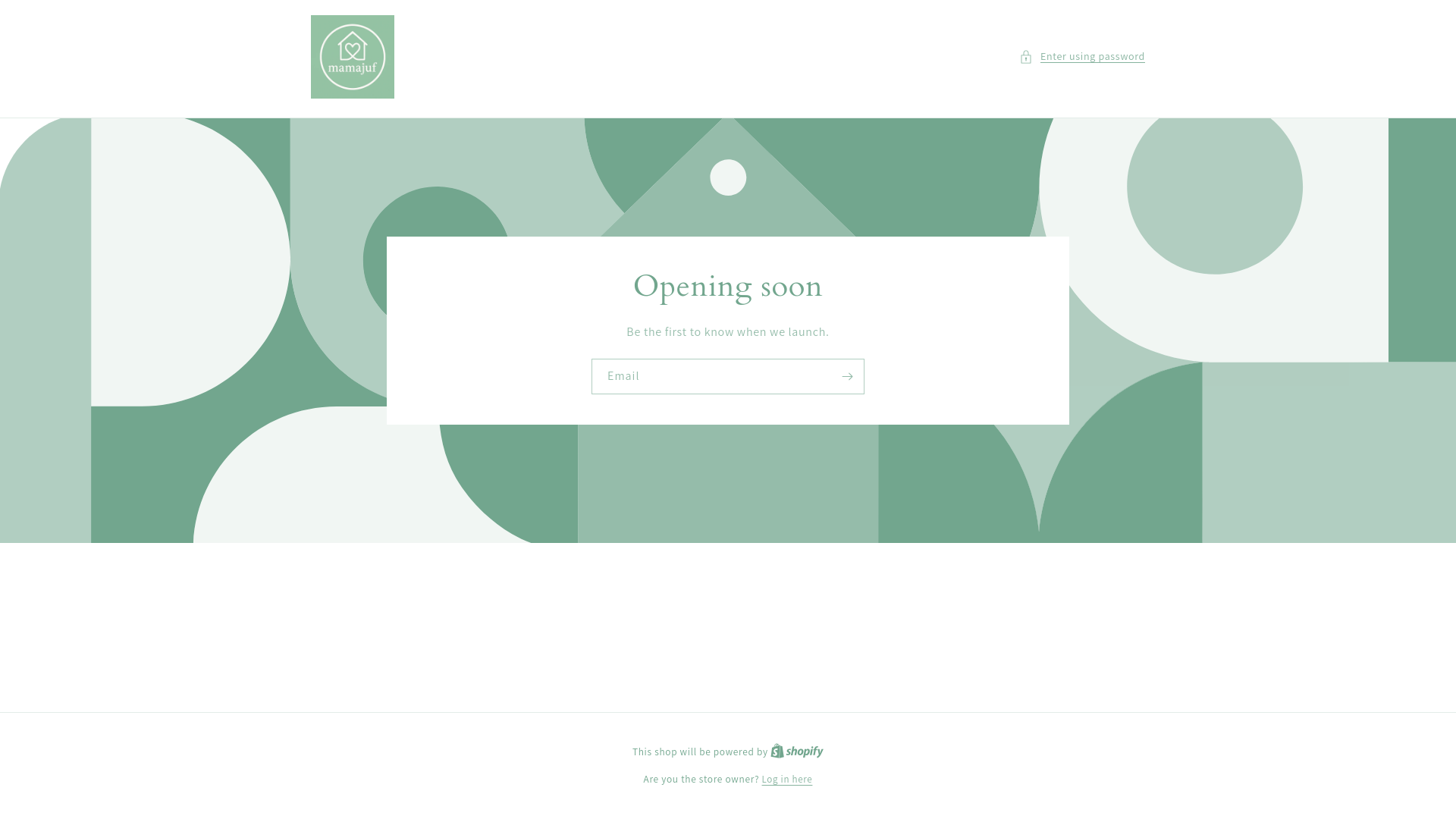 website screenshot of https://mamajuf.com/