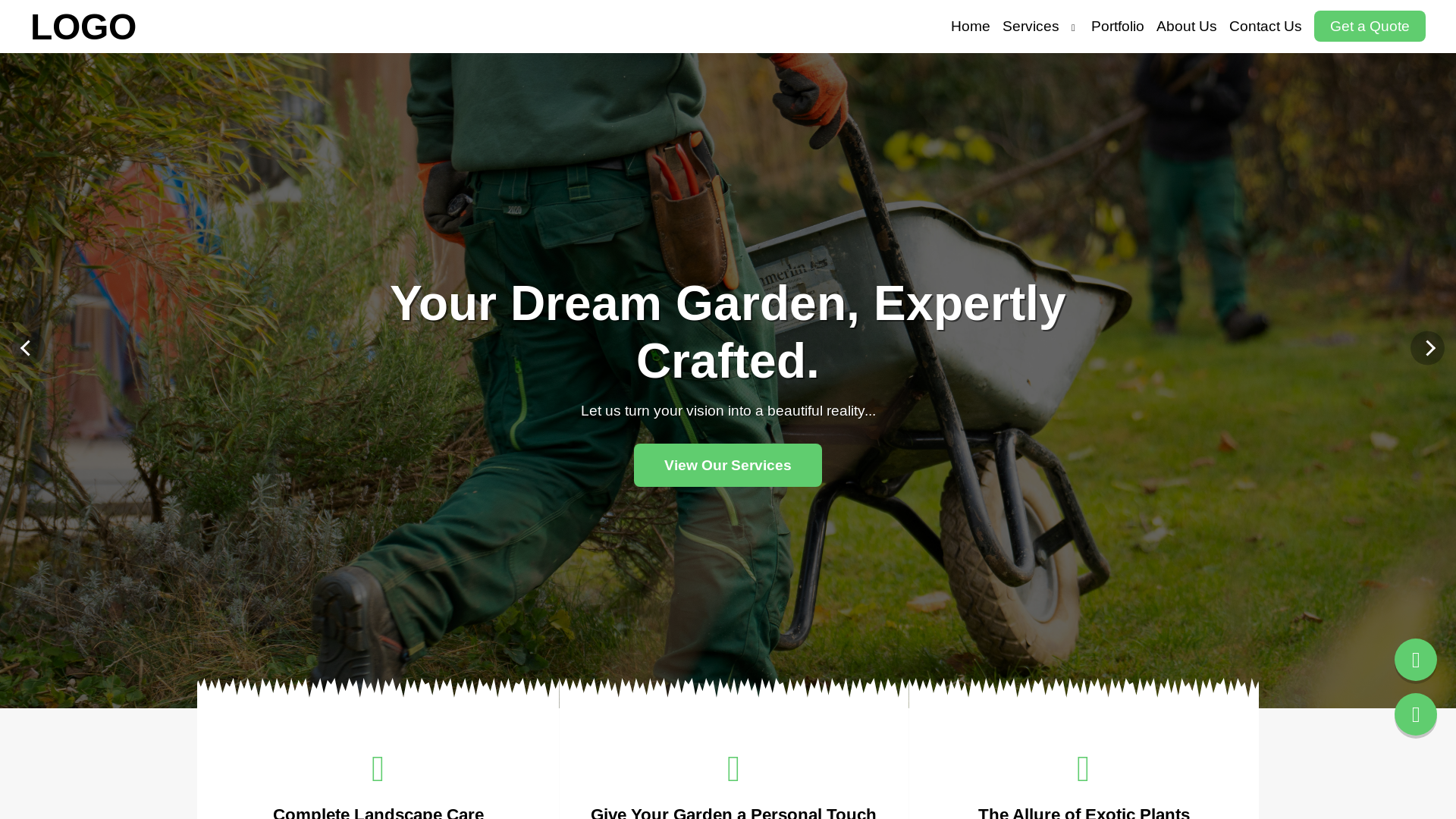 website screenshot of https://upgradedland.pages.dev/