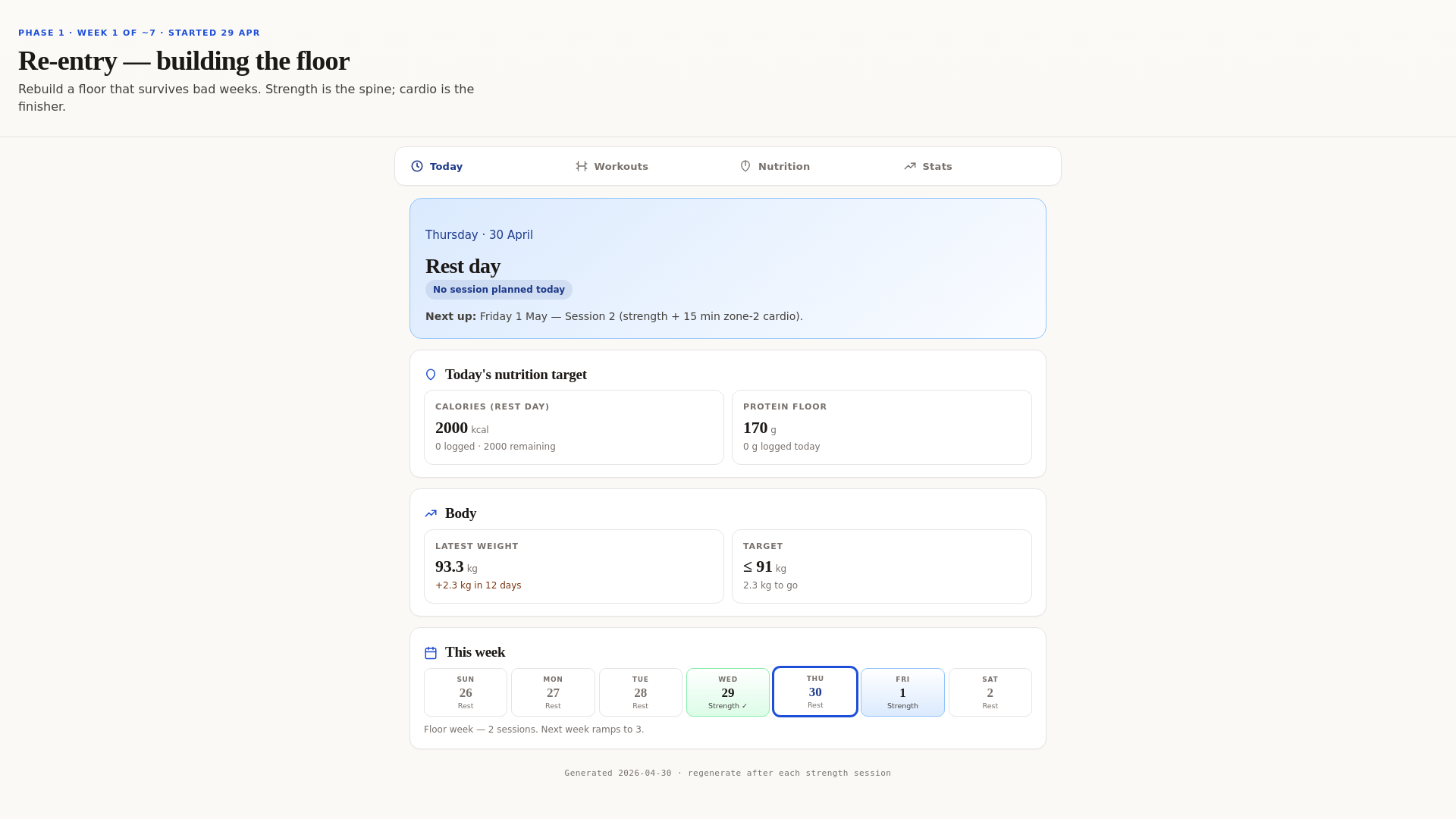 website screenshot of https://health-dashboard-5jq.pages.dev/
