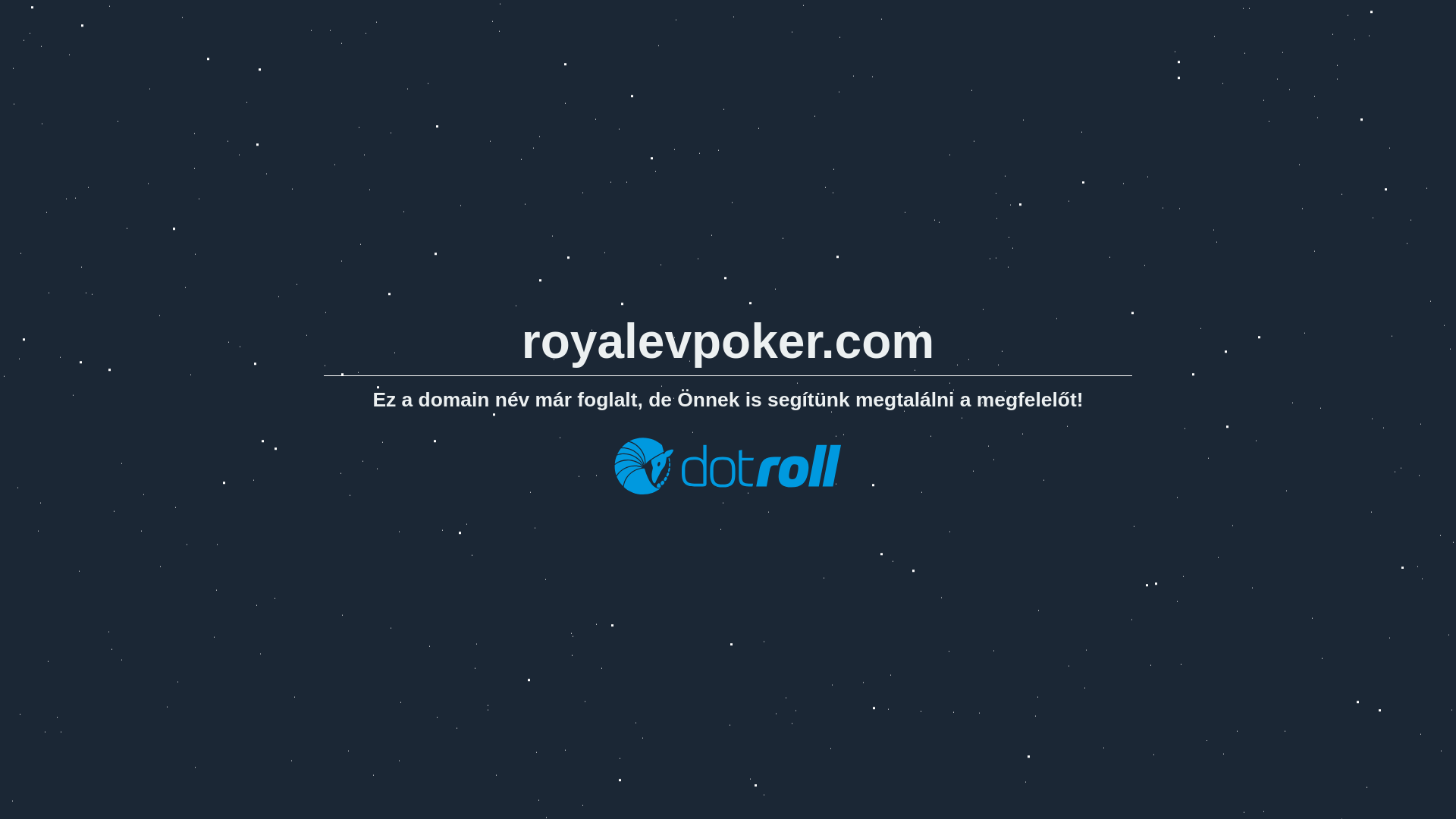 website screenshot of https://royalevpoker.com/