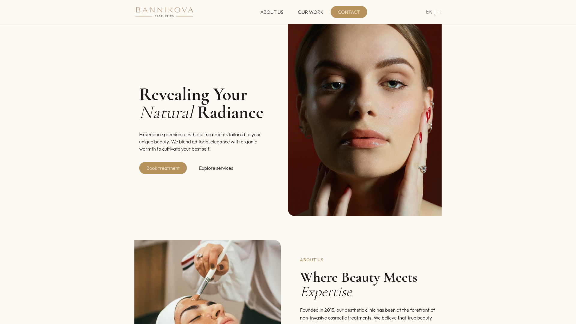 website screenshot of https://drbannikova-client.pages.dev/
