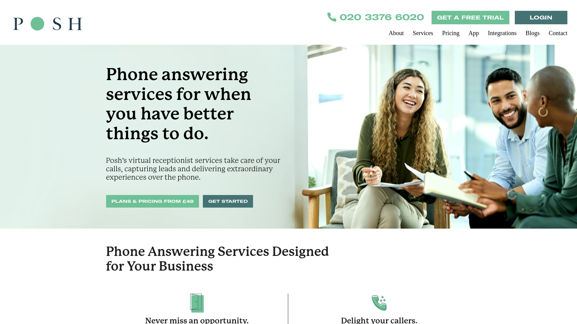 website screenshot of https://prodotposh.com/