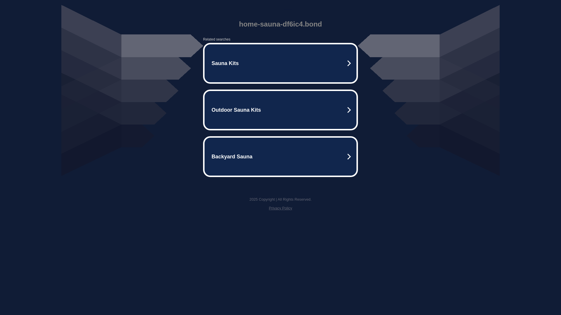 website screenshot of https://home-sauna-df6ic4.bond/