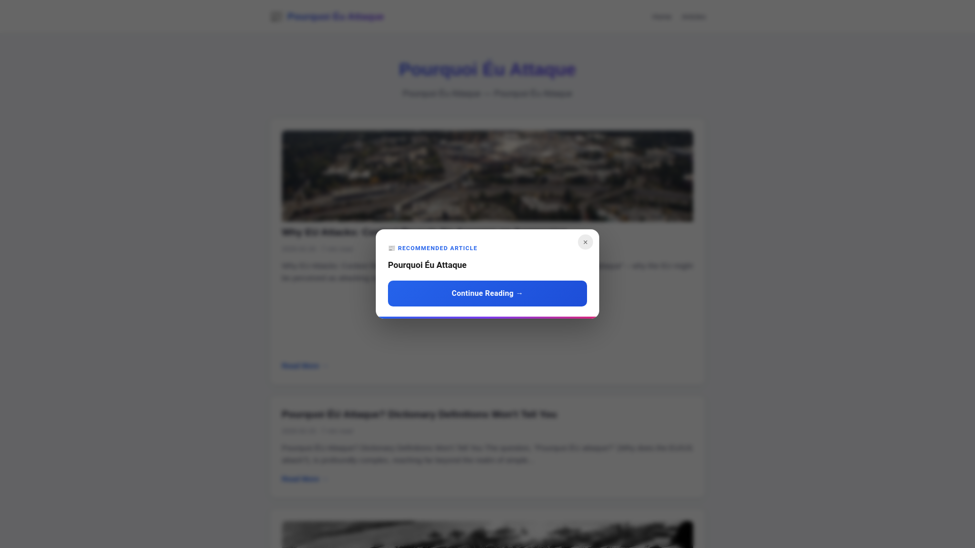 website screenshot of https://pourquoi-eu-attaque.pages.dev/