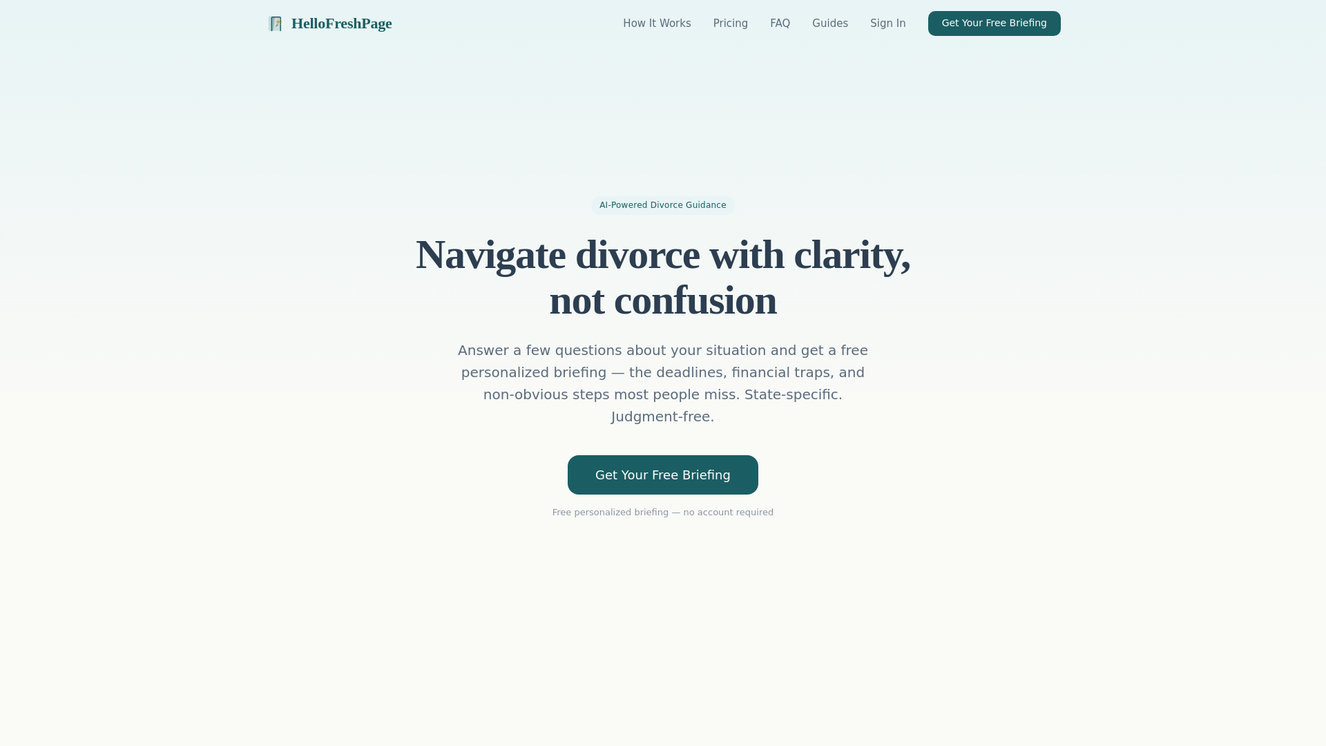 website screenshot of https://hellofreshpage.com/