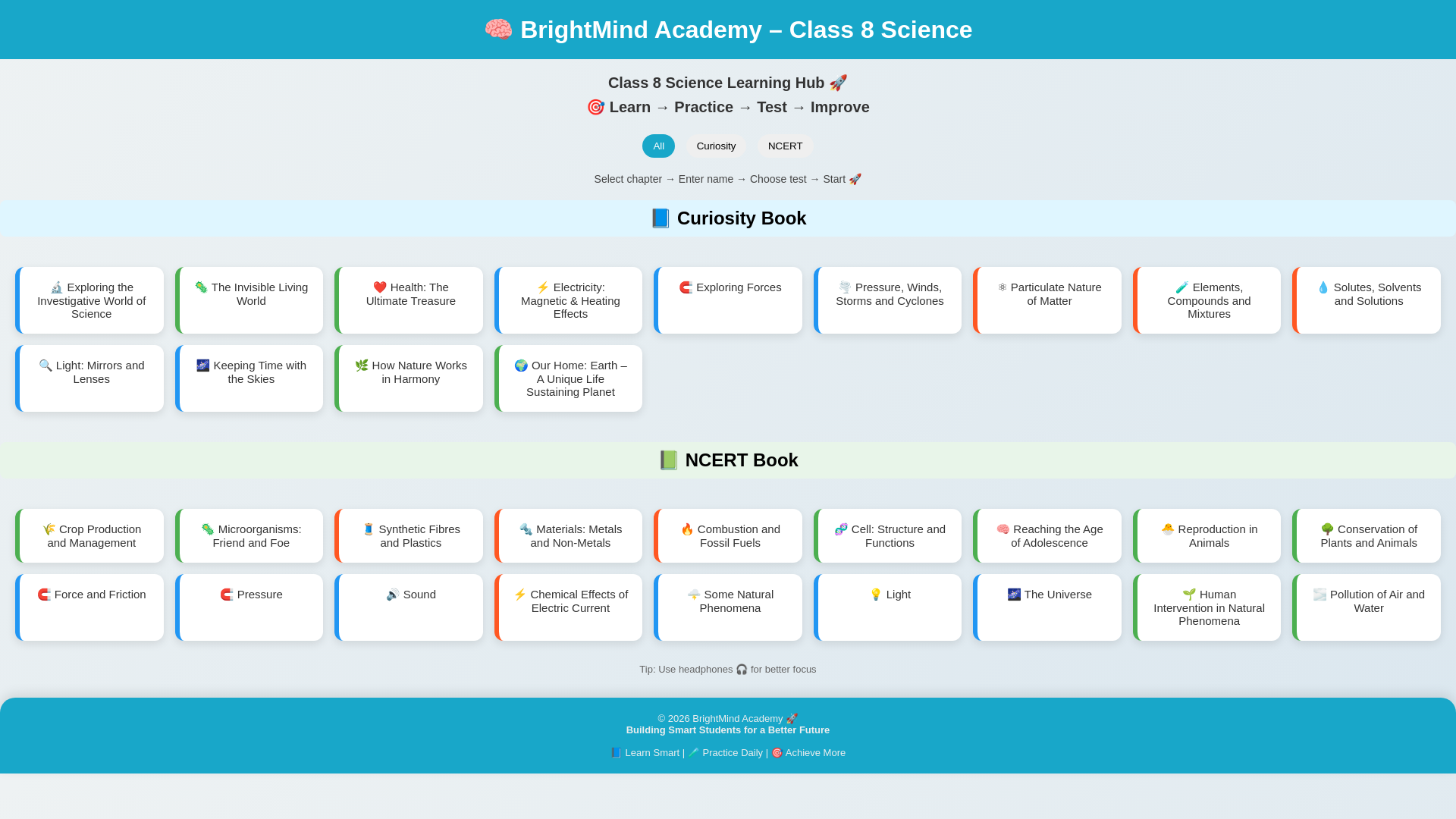website screenshot of https://brightmindacademy.pages.dev/