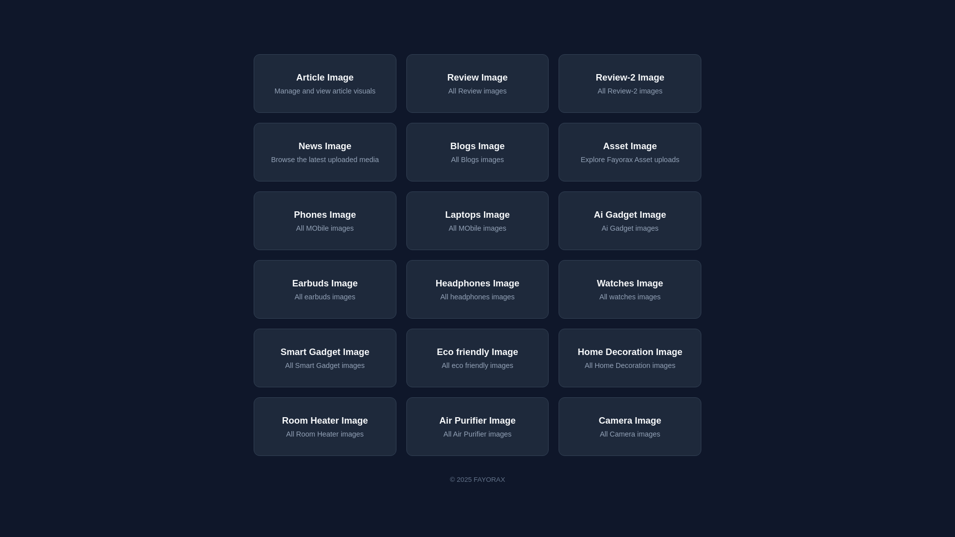 website screenshot of https://media-fayorax.pages.dev/