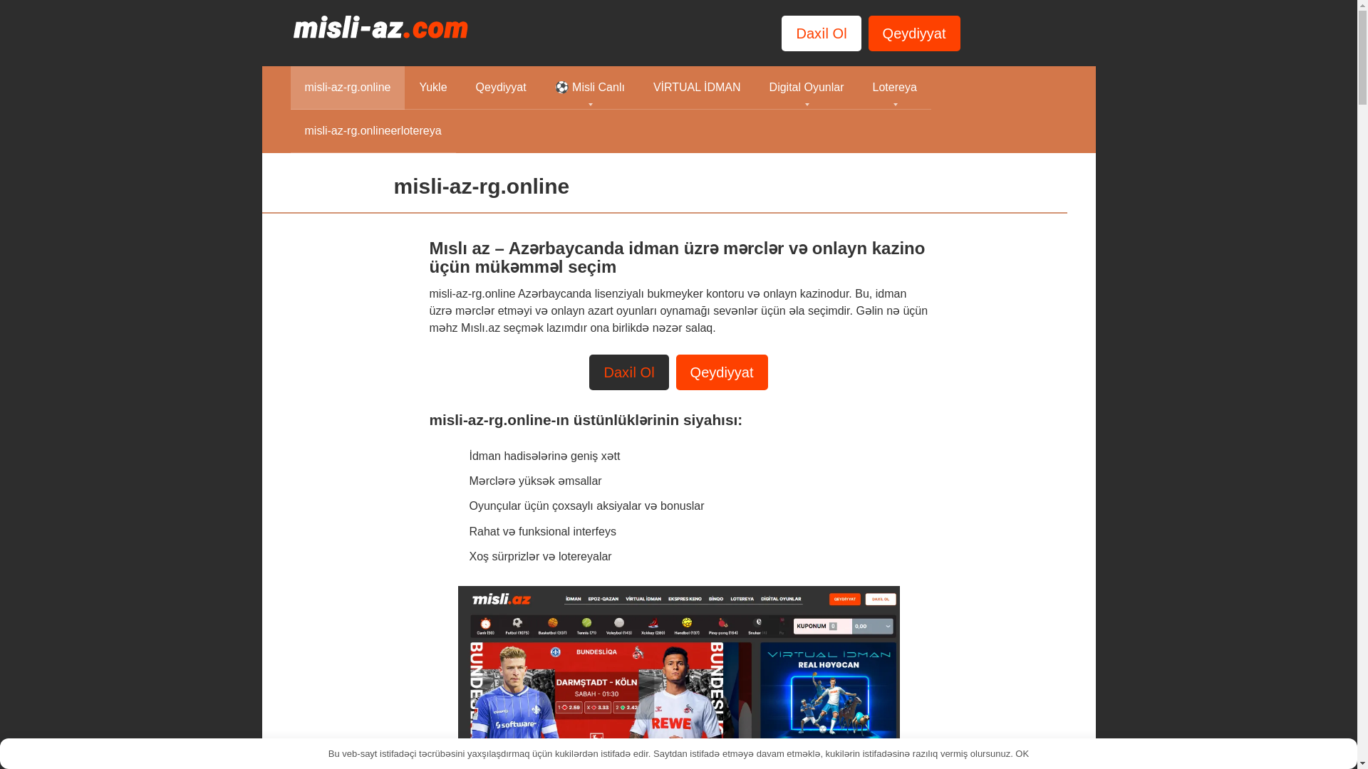 website screenshot of https://misli-az-rg.online/