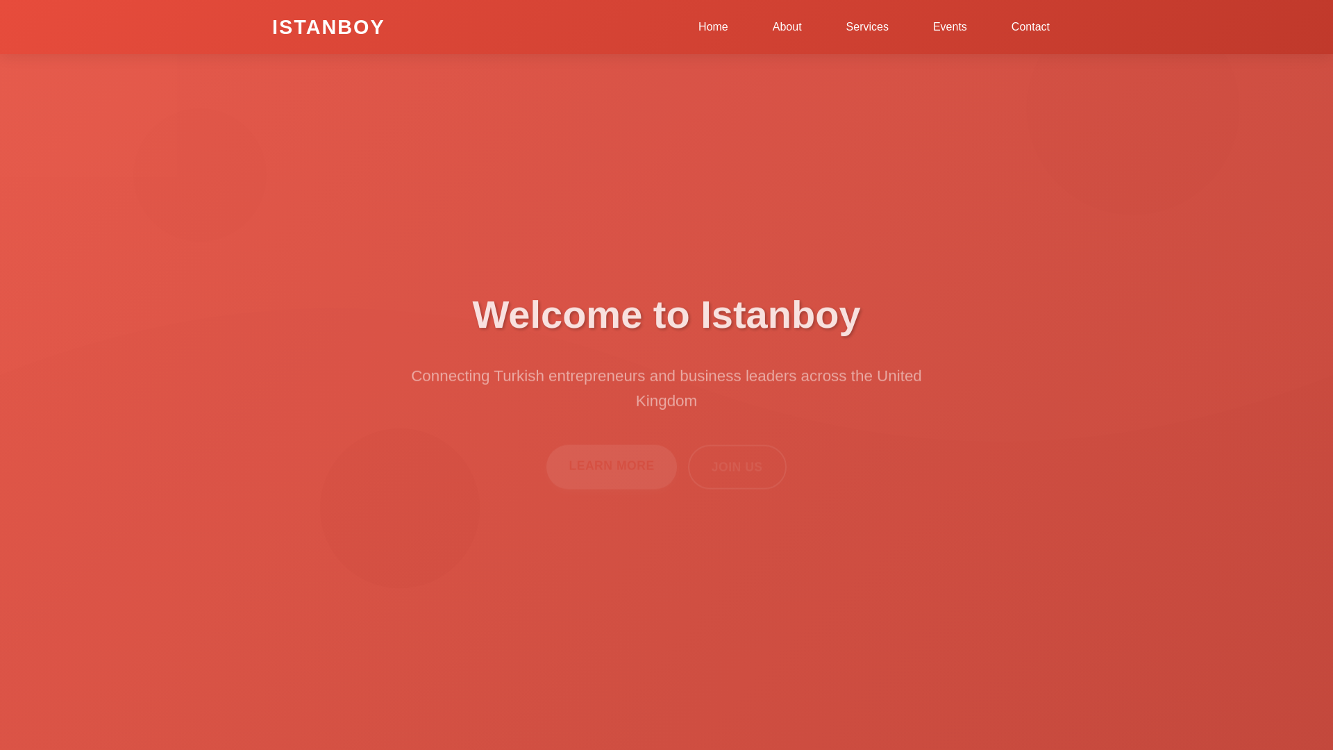 website screenshot of https://istanbulda.vip