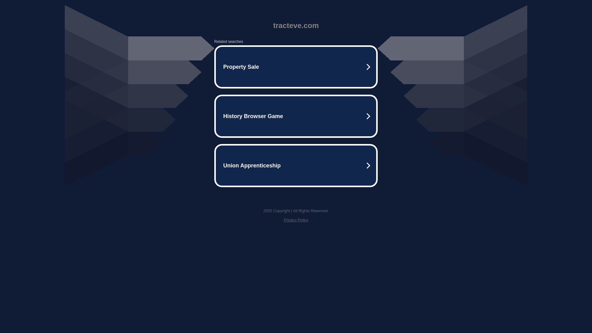 website screenshot of https://tracteve.com/
