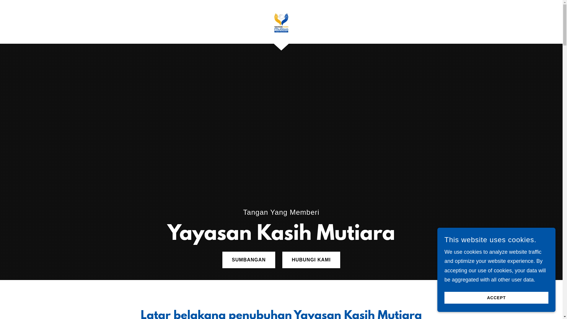 website screenshot of https://yayasankasihmutiara.com/