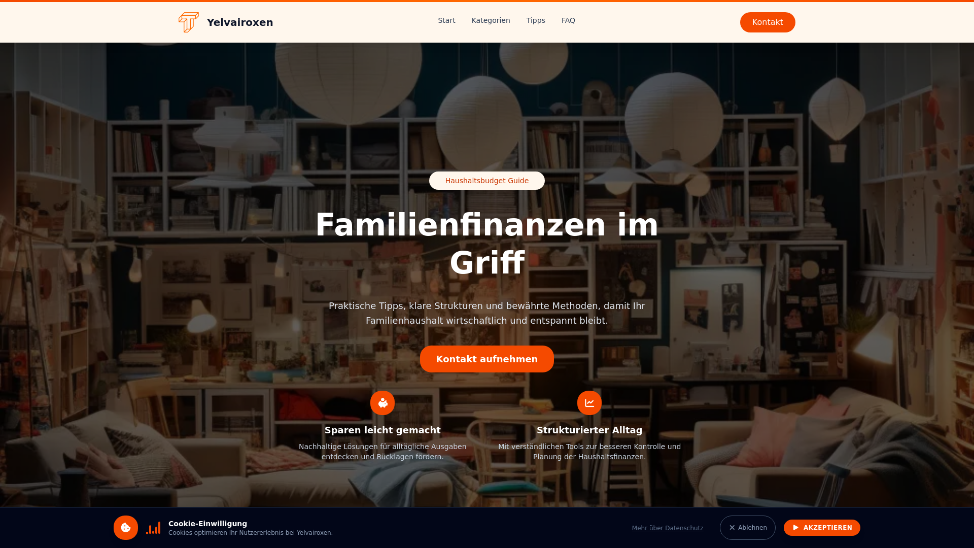 website screenshot of https://yelvairoxen.com/