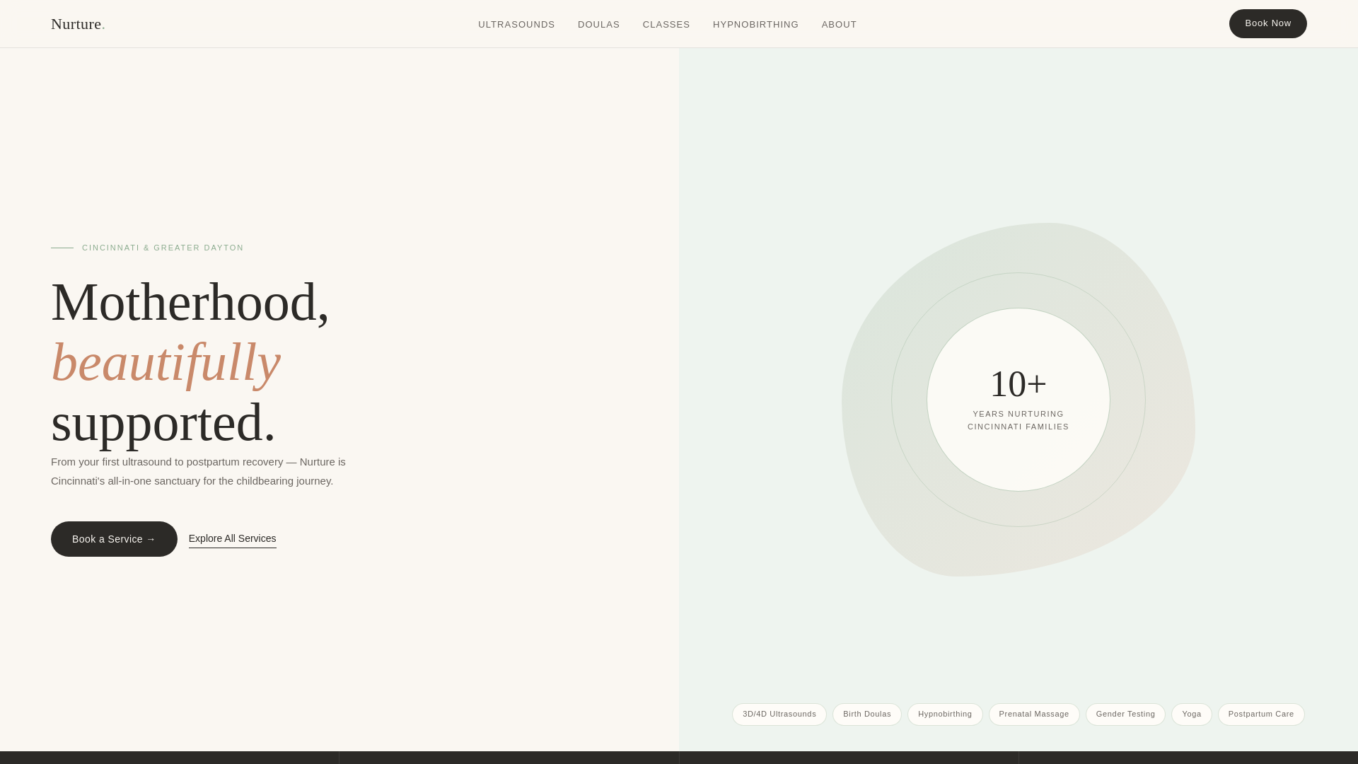 website screenshot of https://nurture-site-jot.pages.dev/