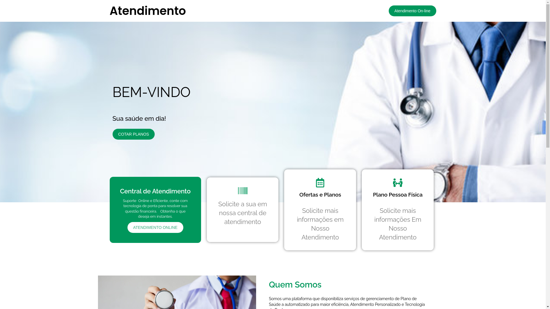 website screenshot of https://gestaosegplanos.online/