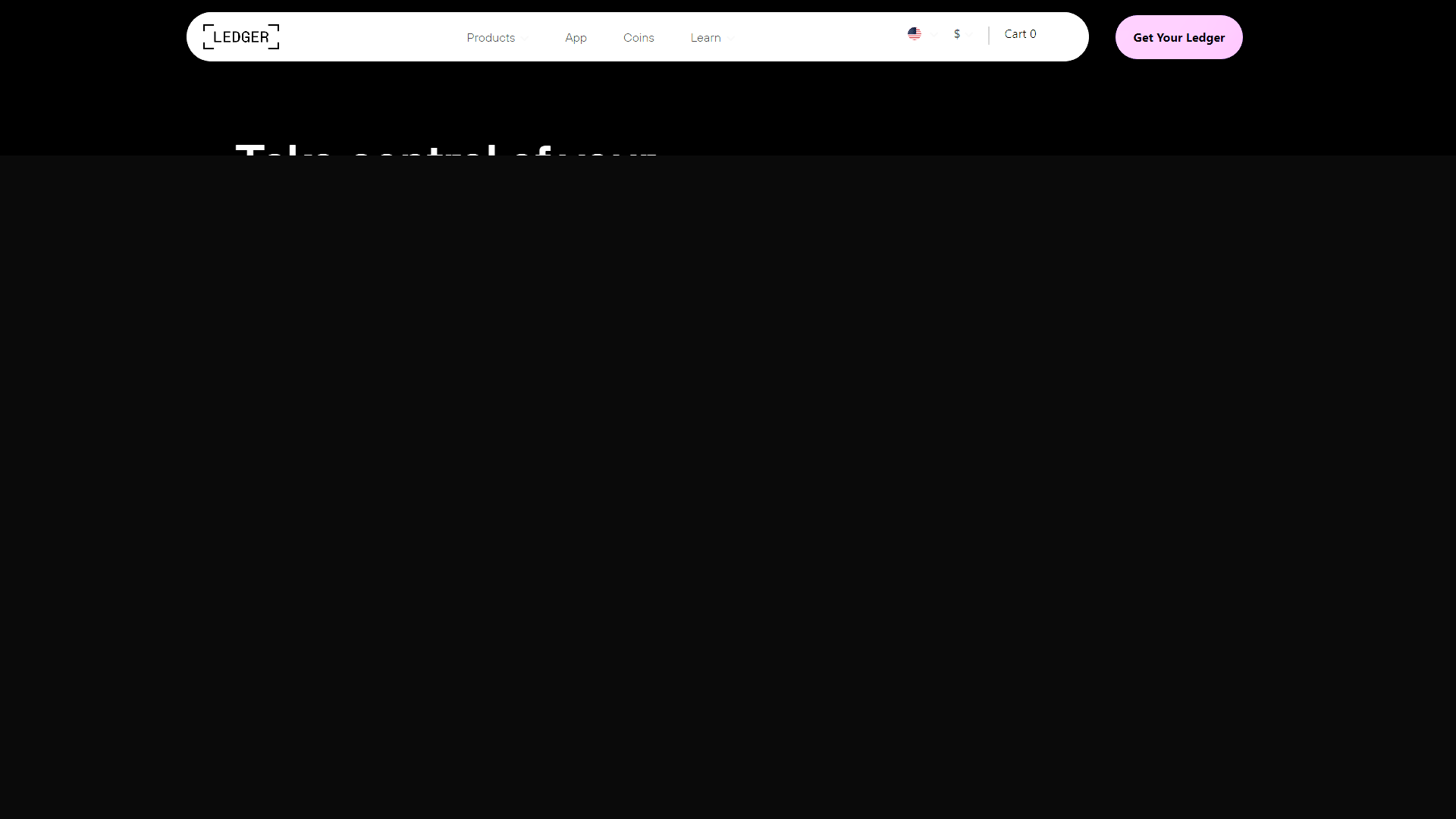 website screenshot of https://getweb-ledger.pages.dev