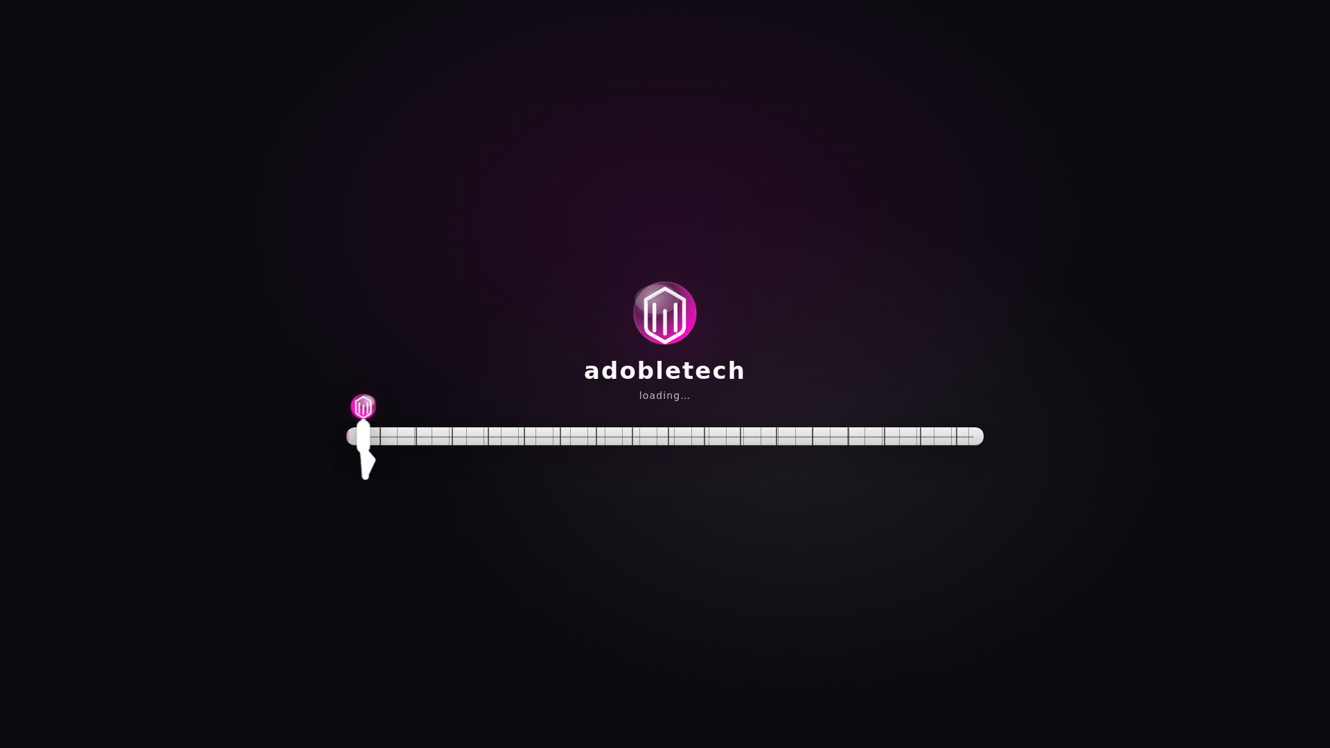 website screenshot of https://adobletech.com/