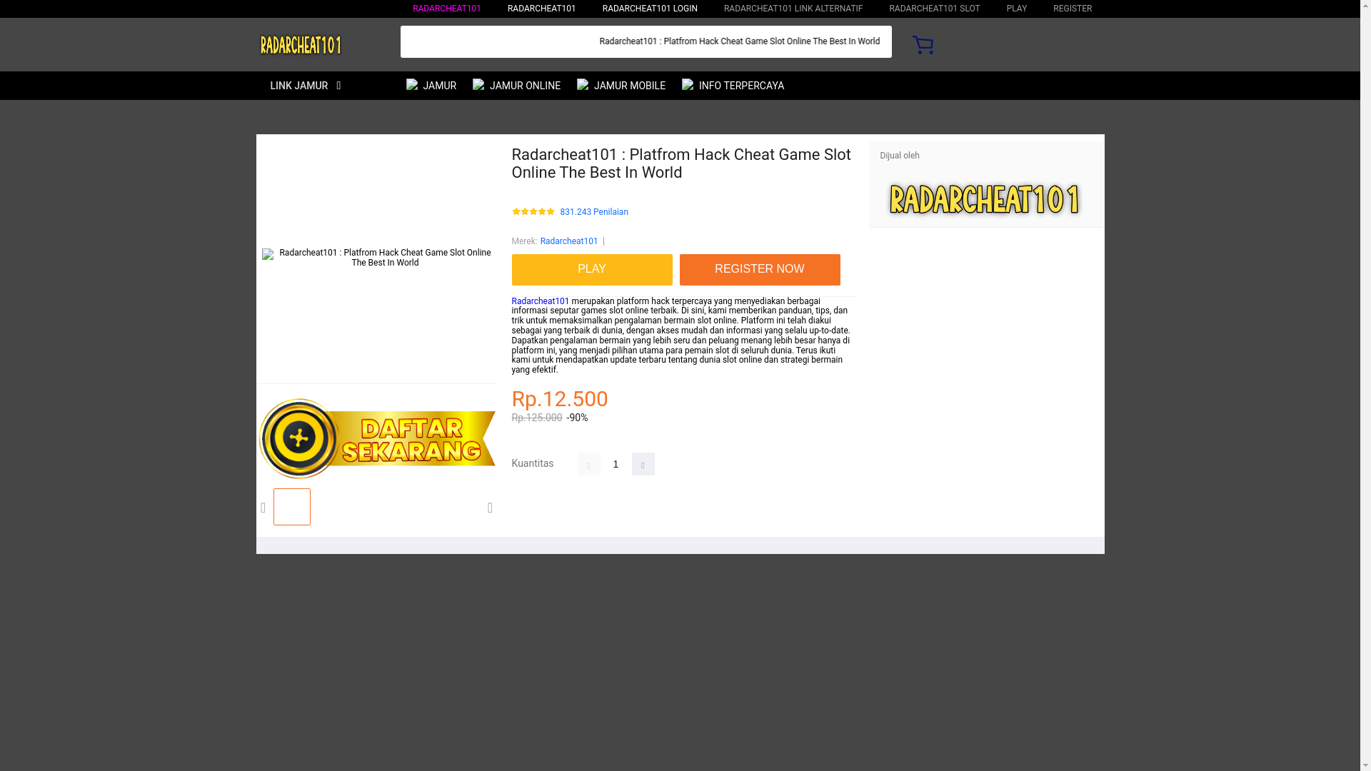 website screenshot of https://radarchit101.com/