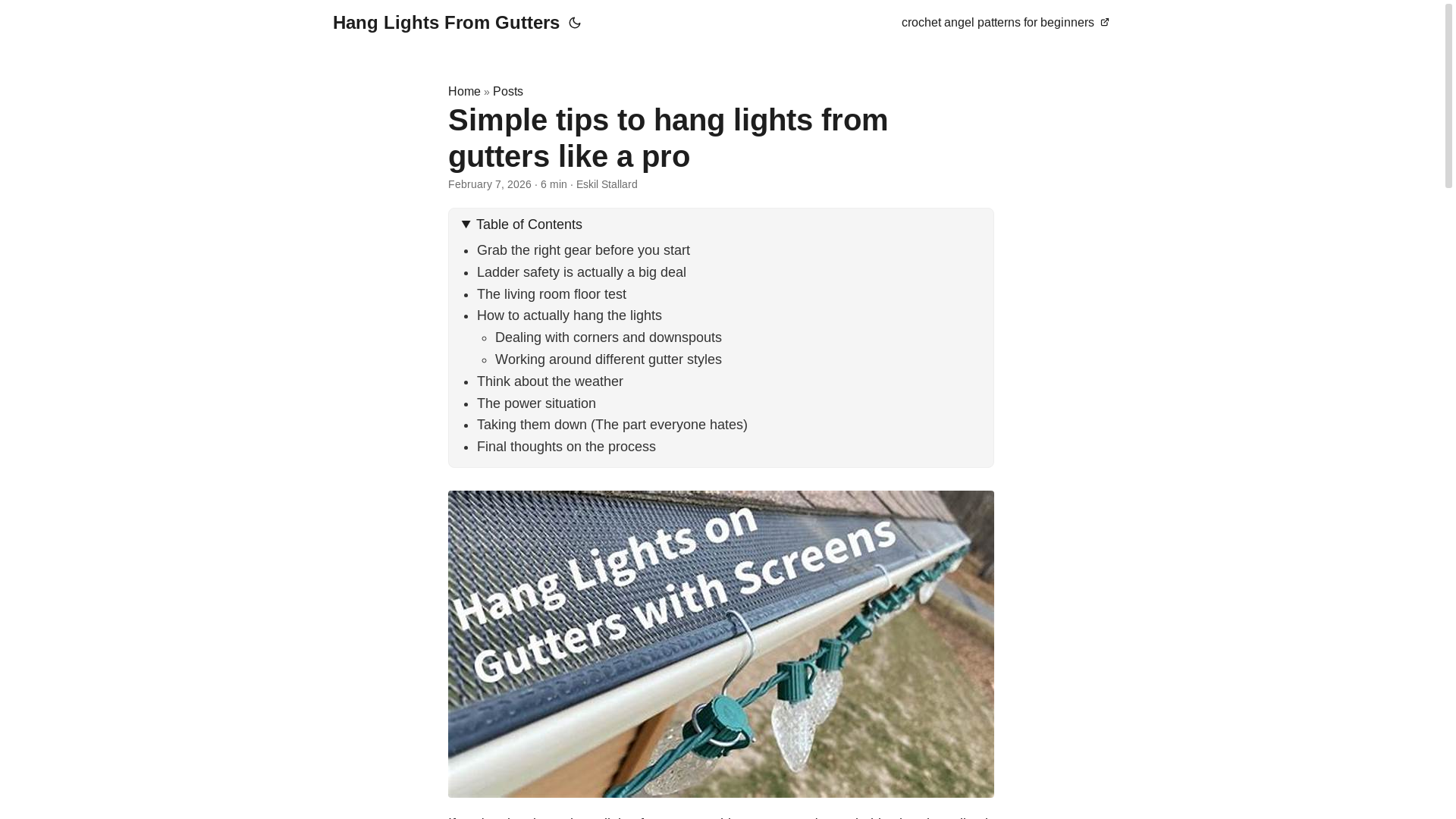 website screenshot of https://hang-lights-from-gutters.pages.dev/