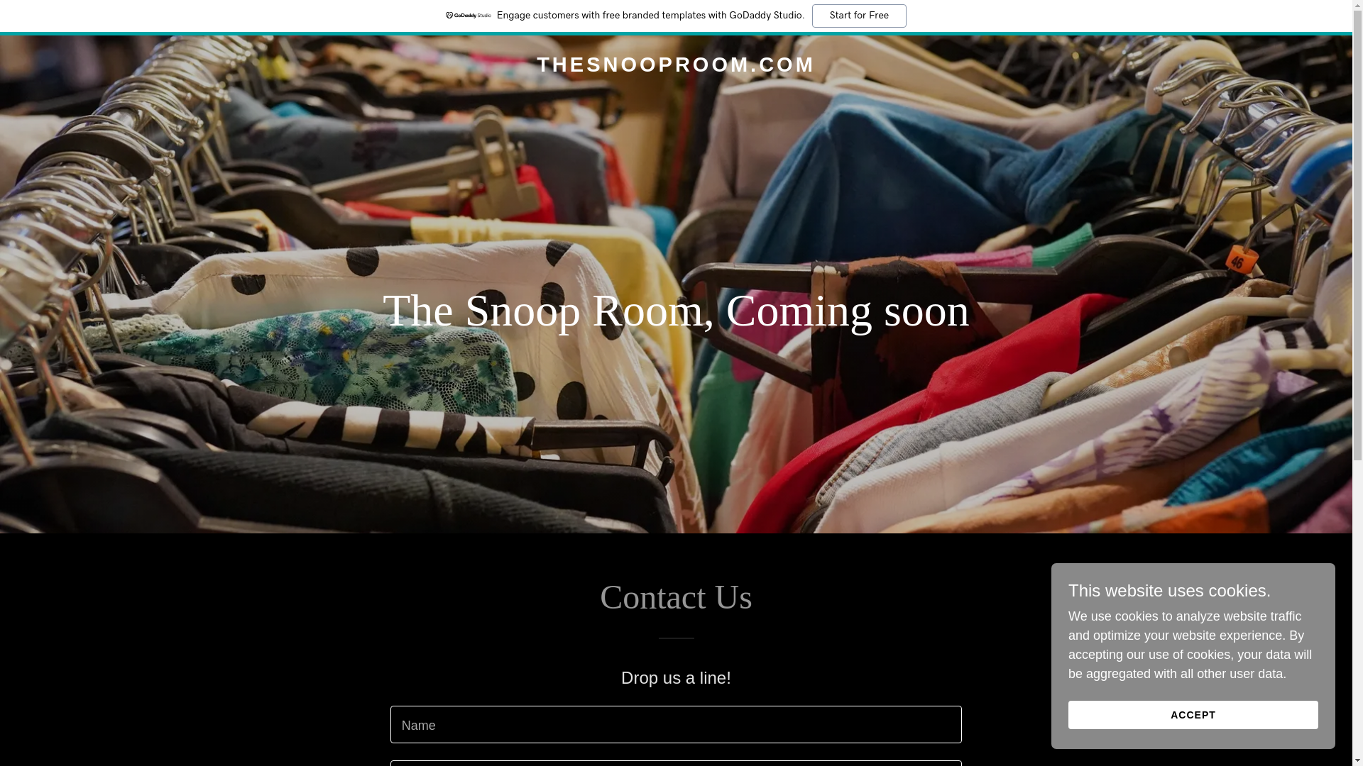 website screenshot of https://thesnooproom.com/