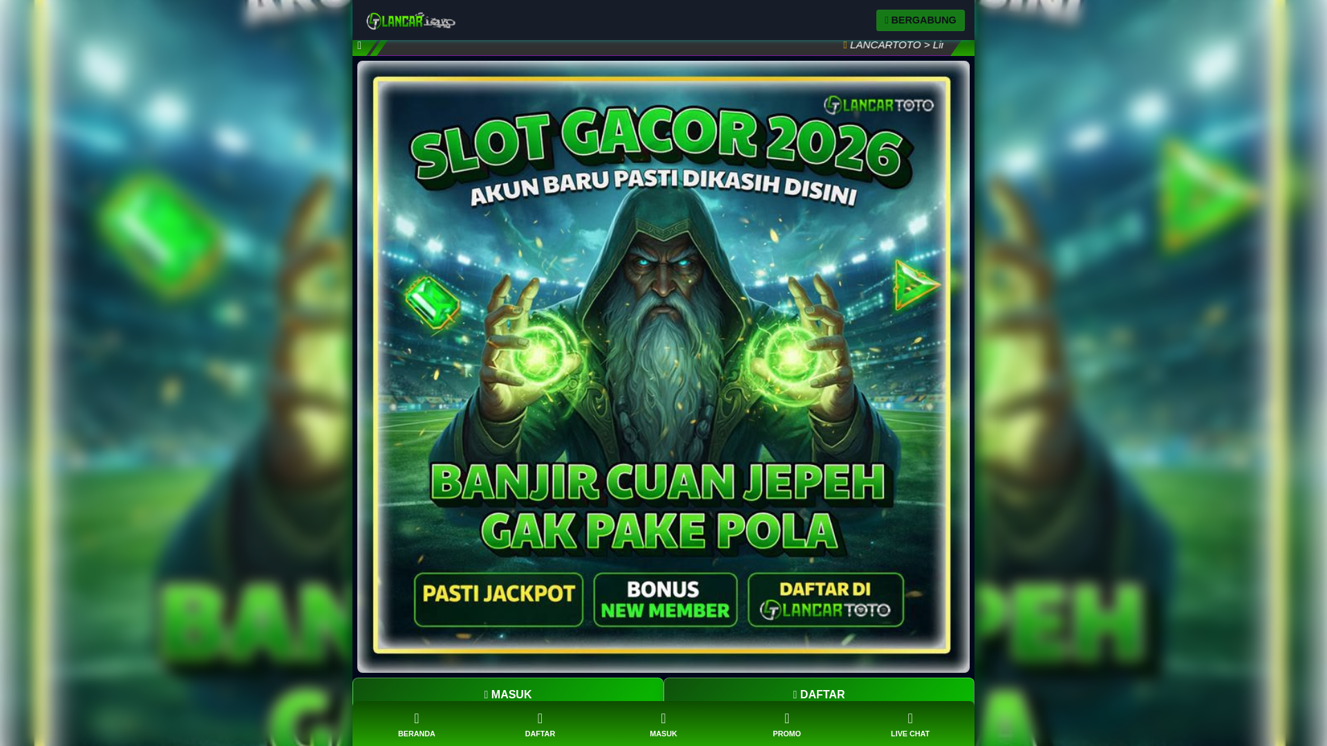 website screenshot of https://togelqrisorg.pages.dev/