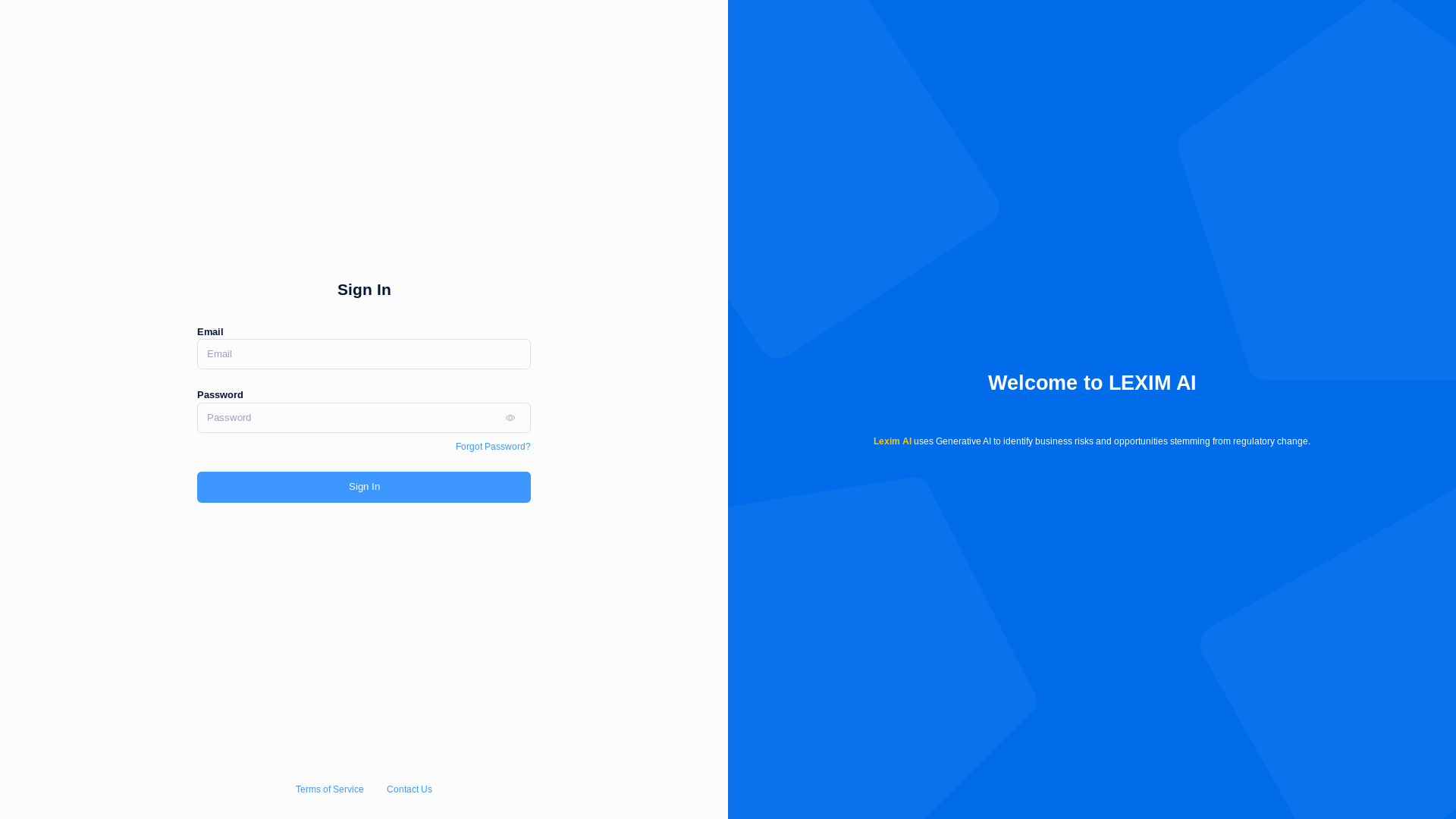 website screenshot of https://leximgpt-client-staging.pages.dev/