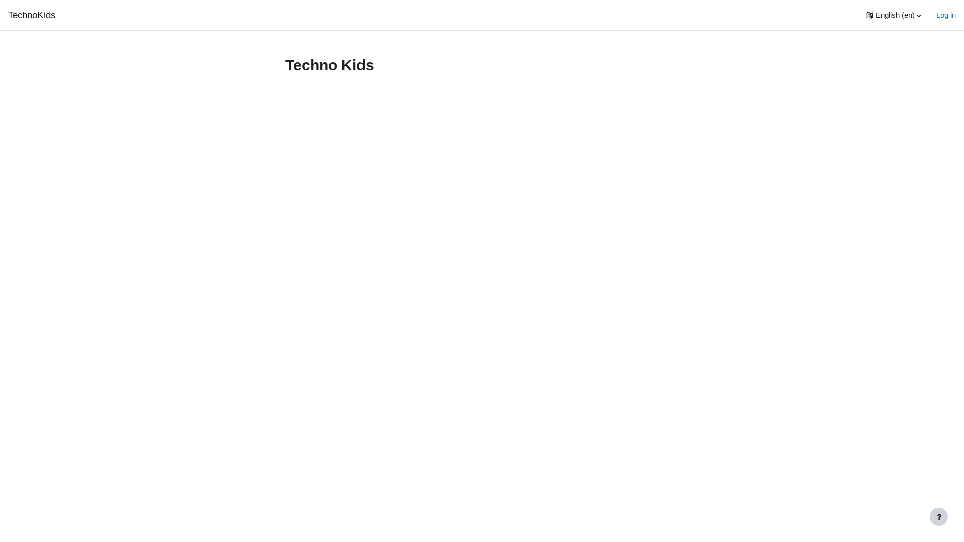 website screenshot of https://technokids-delta.com/