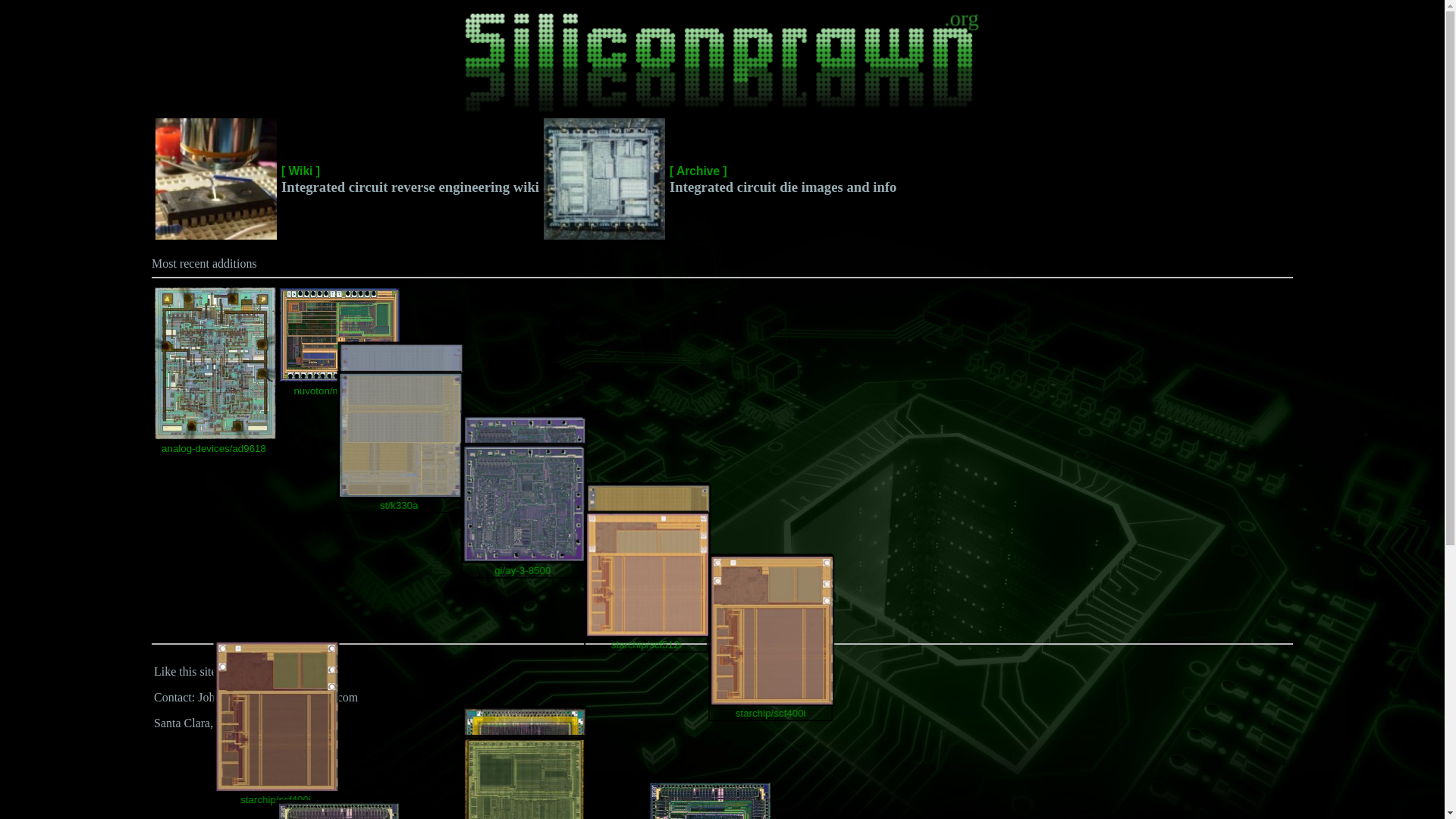 website screenshot of https://siliconprawn.org/