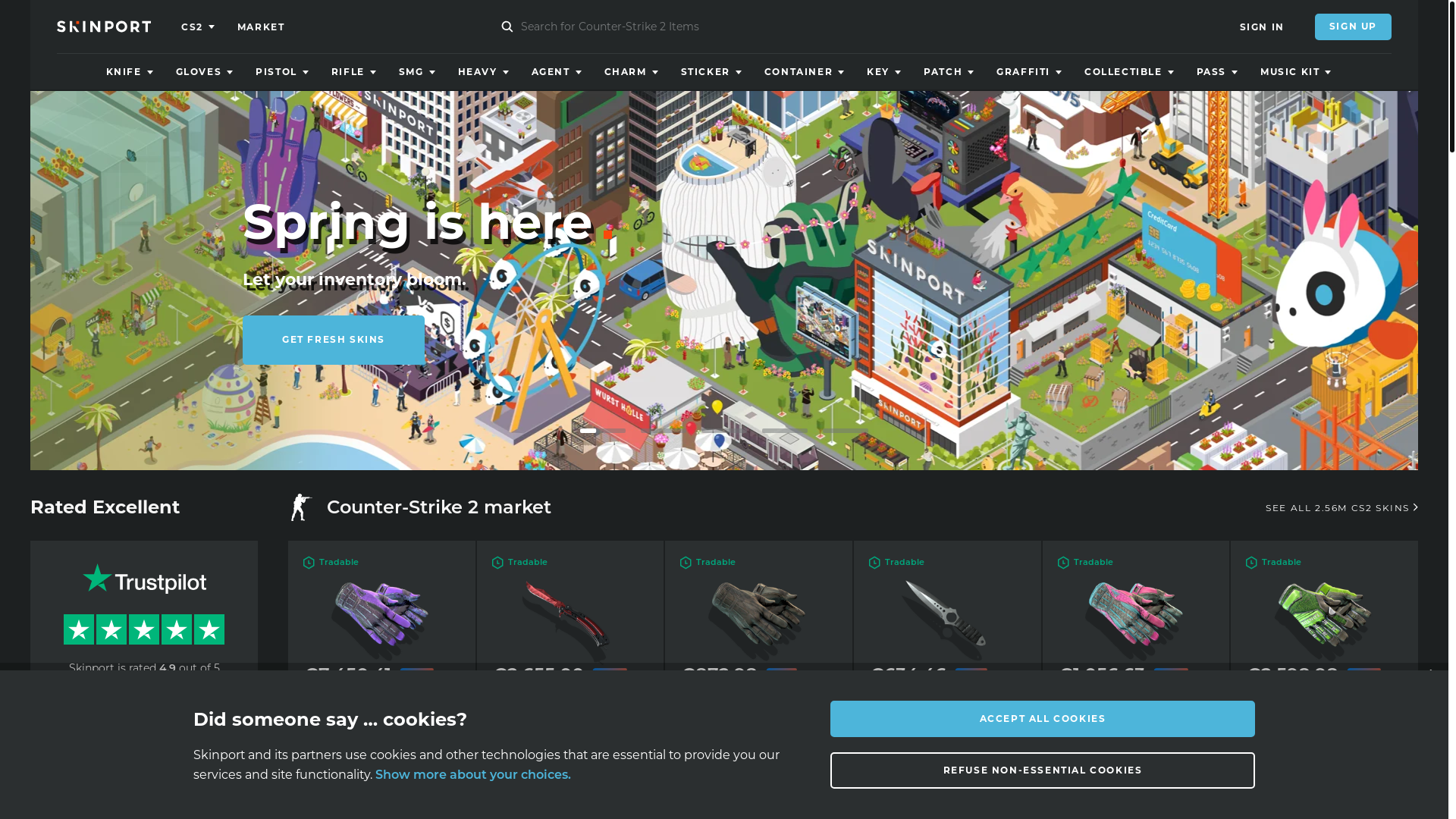 website screenshot of https://csdb.gg/zc7m