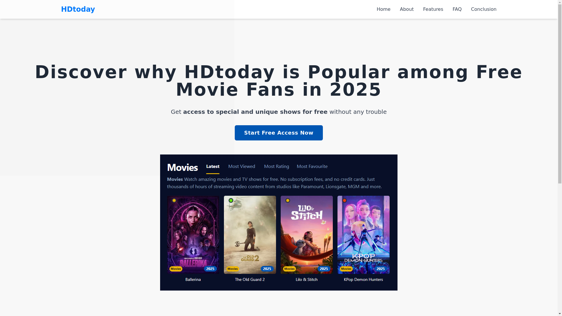 website screenshot of https://hdtoday-glvk.pages.dev/